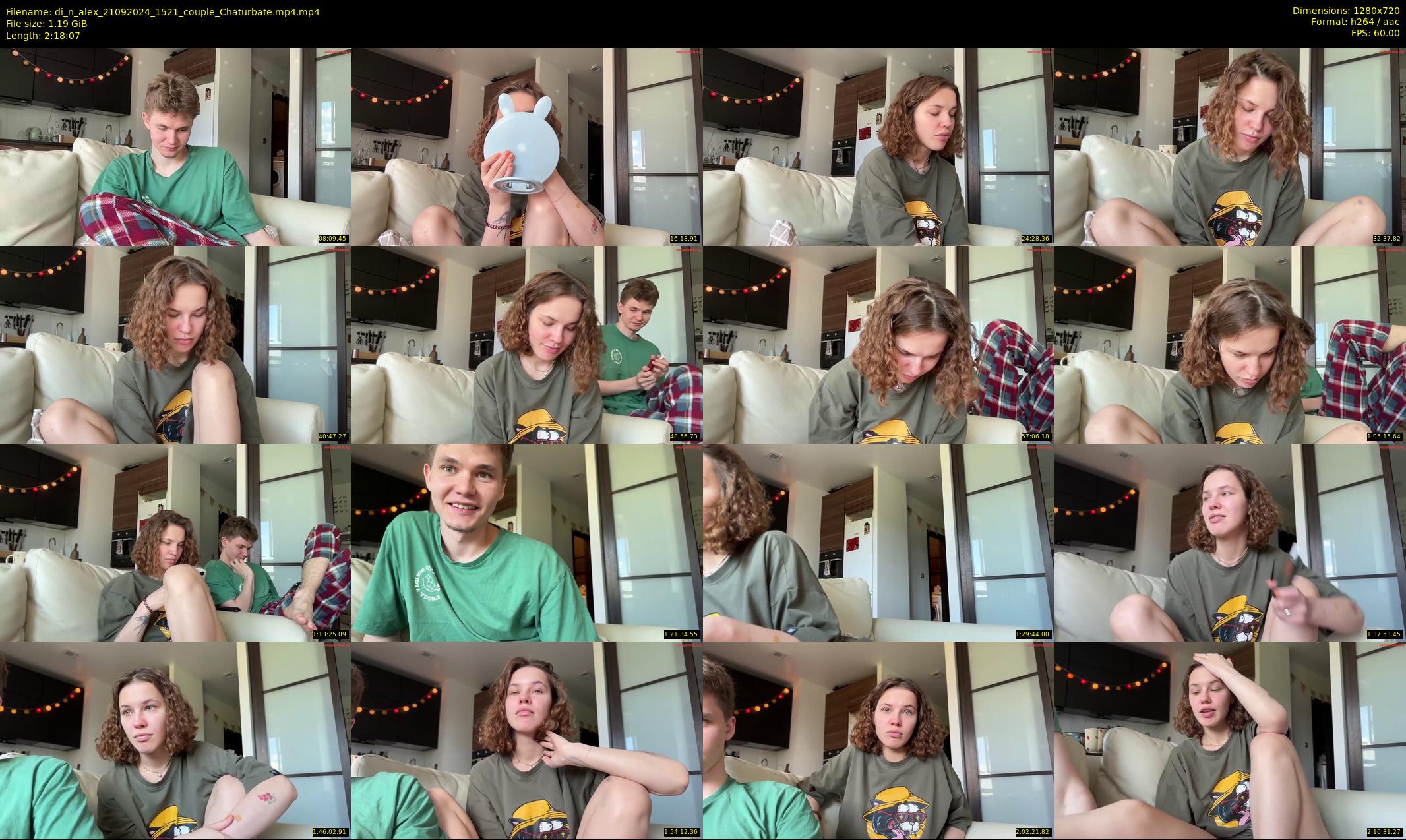 di_n_alex — 139 minute Chaturbate couple cam show recording, 720p, Sep 21, 2024