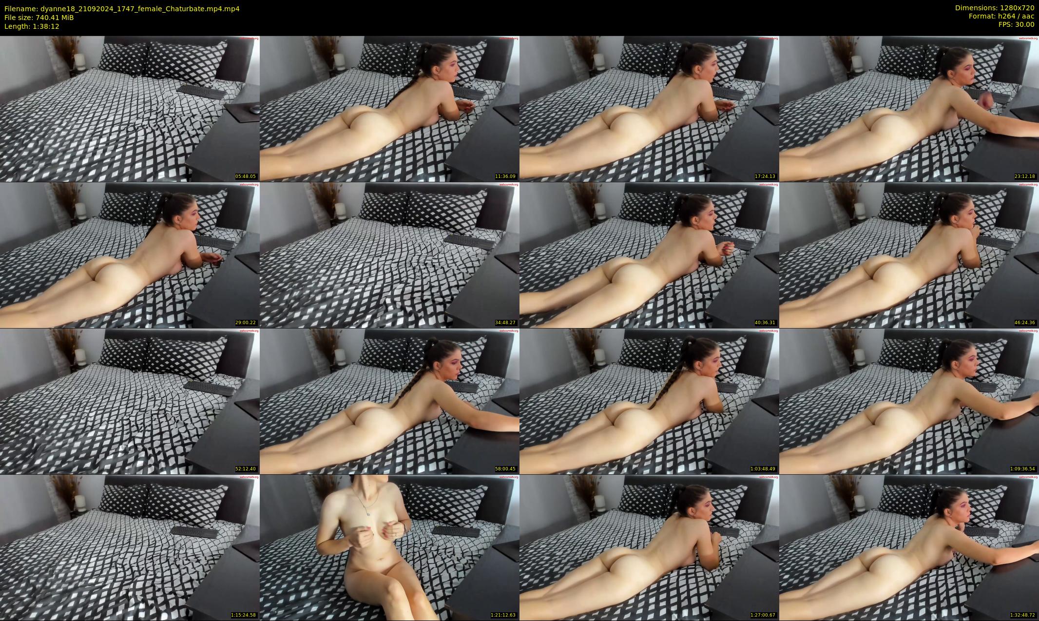 dyanne18 — 99 minute Chaturbate female cam show recording, 720p, Sep 21, 2024