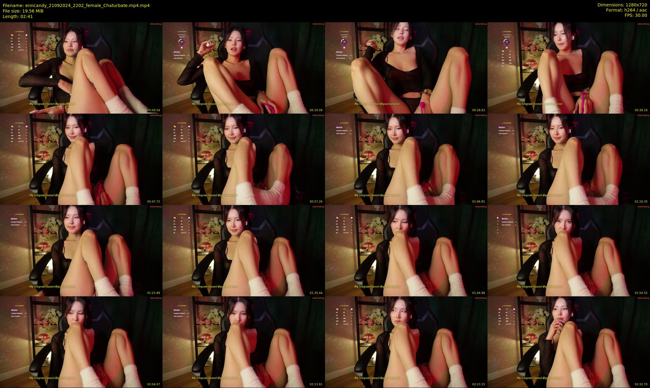 enncandy — 3 minute Chaturbate female cam show recording, 720p, Sep 21, 2024