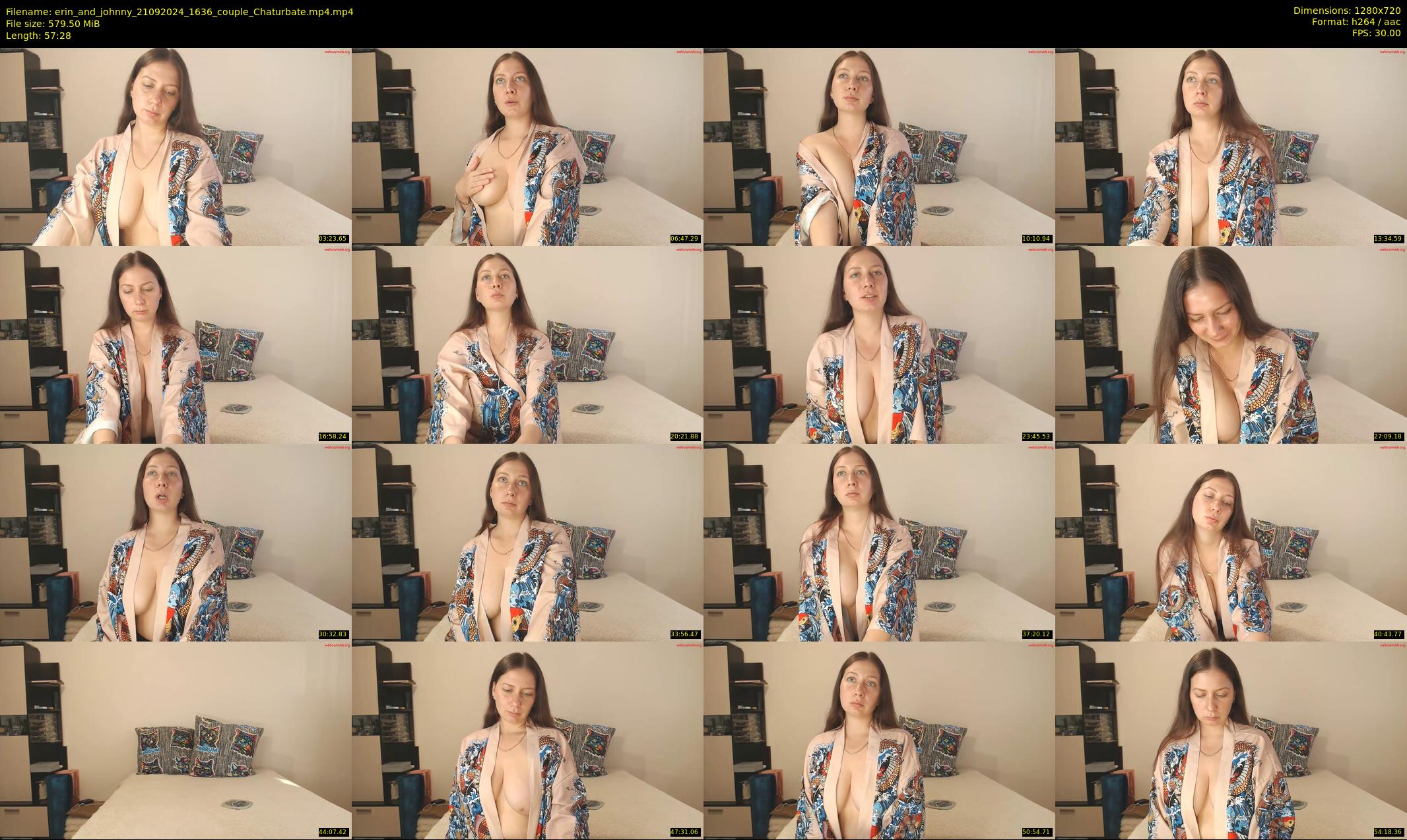 erin_and_johnny — 58 minute Chaturbate couple cam show recording, 720p, Sep 21, 2024