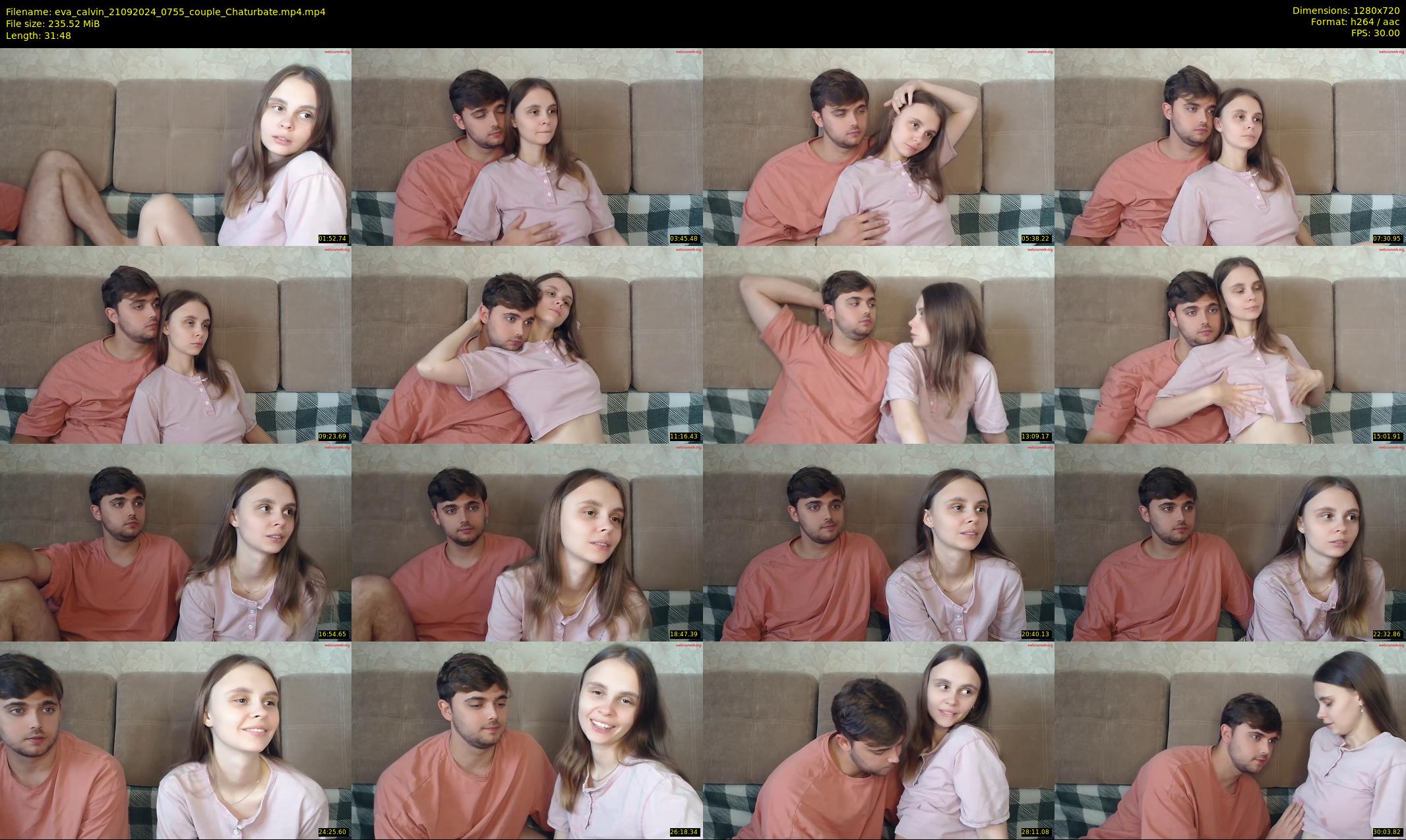eva_calvin — 32 minute Chaturbate couple cam show recording, 720p, Sep 21, 2024