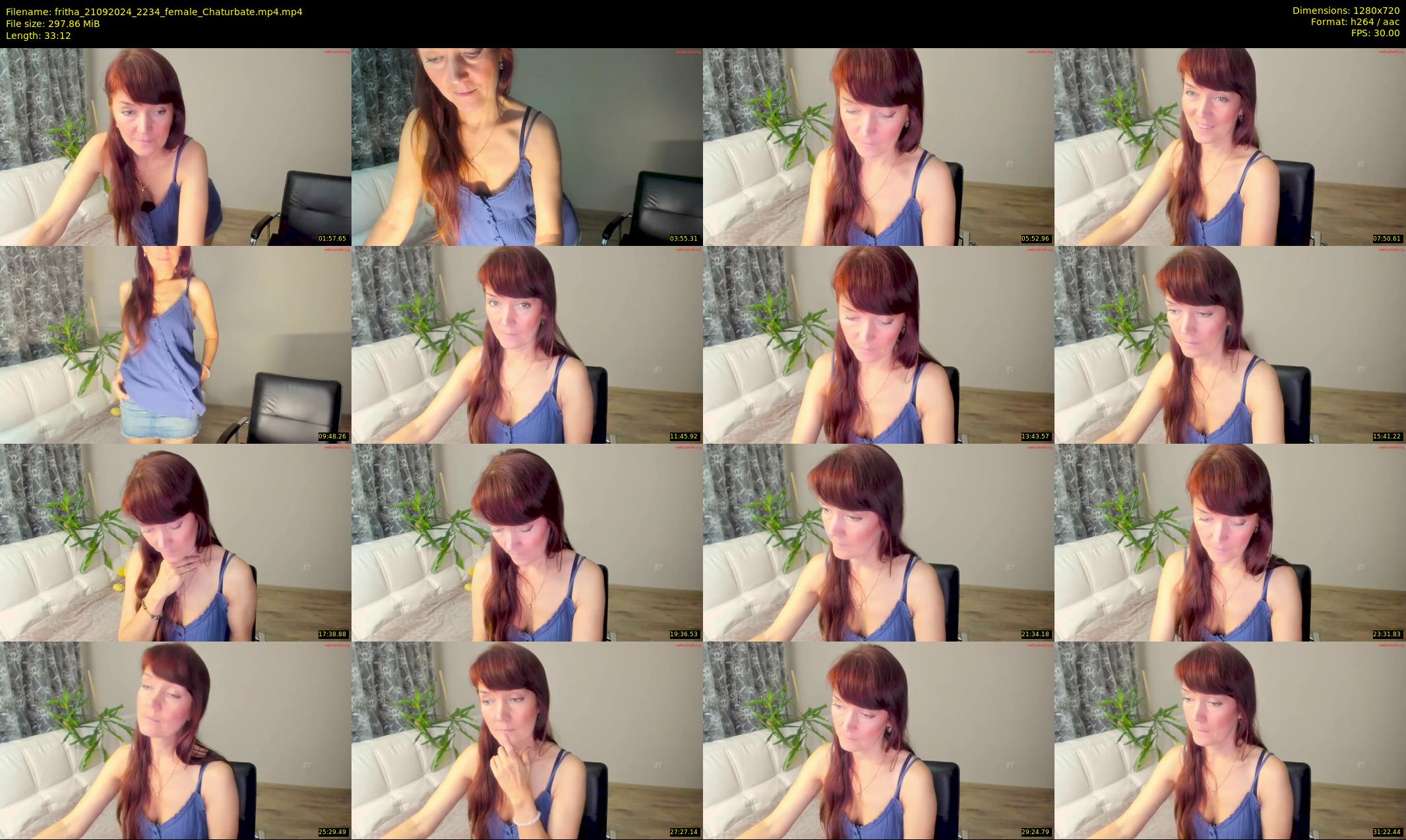 fritha — 34 minute Chaturbate female cam show recording, 720p, Sep 21, 2024