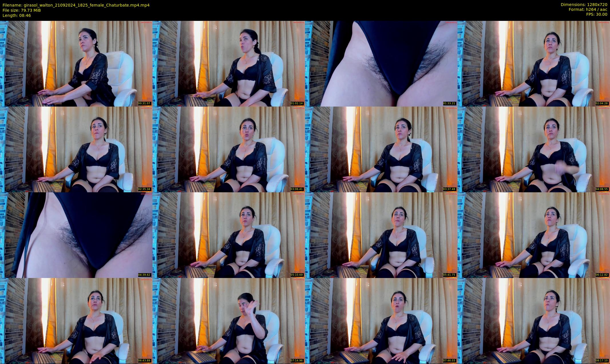 girasol_walton — 9 minute Chaturbate female cam show recording, 720p, Sep 21, 2024