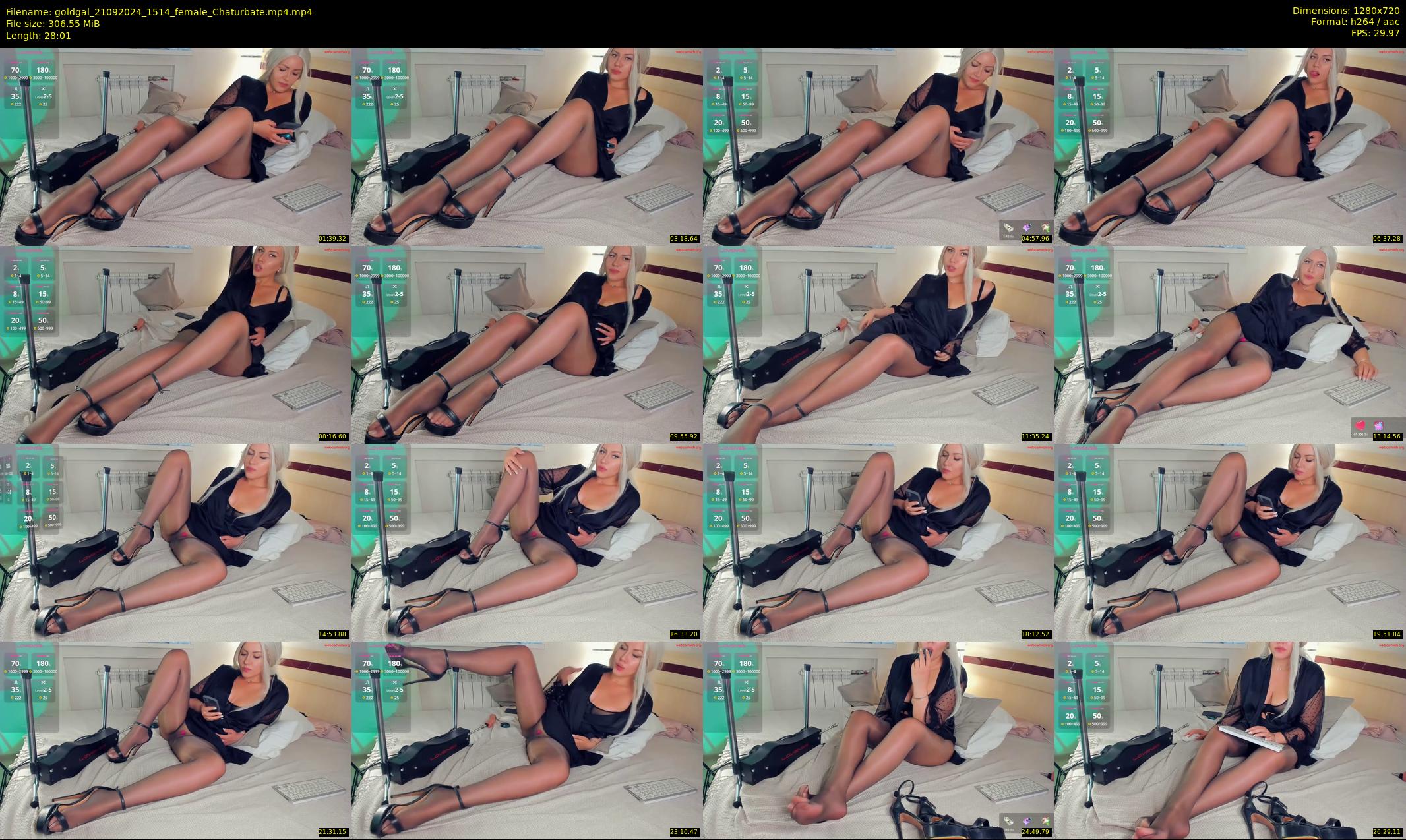 goldgal — 29 minute Chaturbate female cam show recording, 720p, Sep 21, 2024