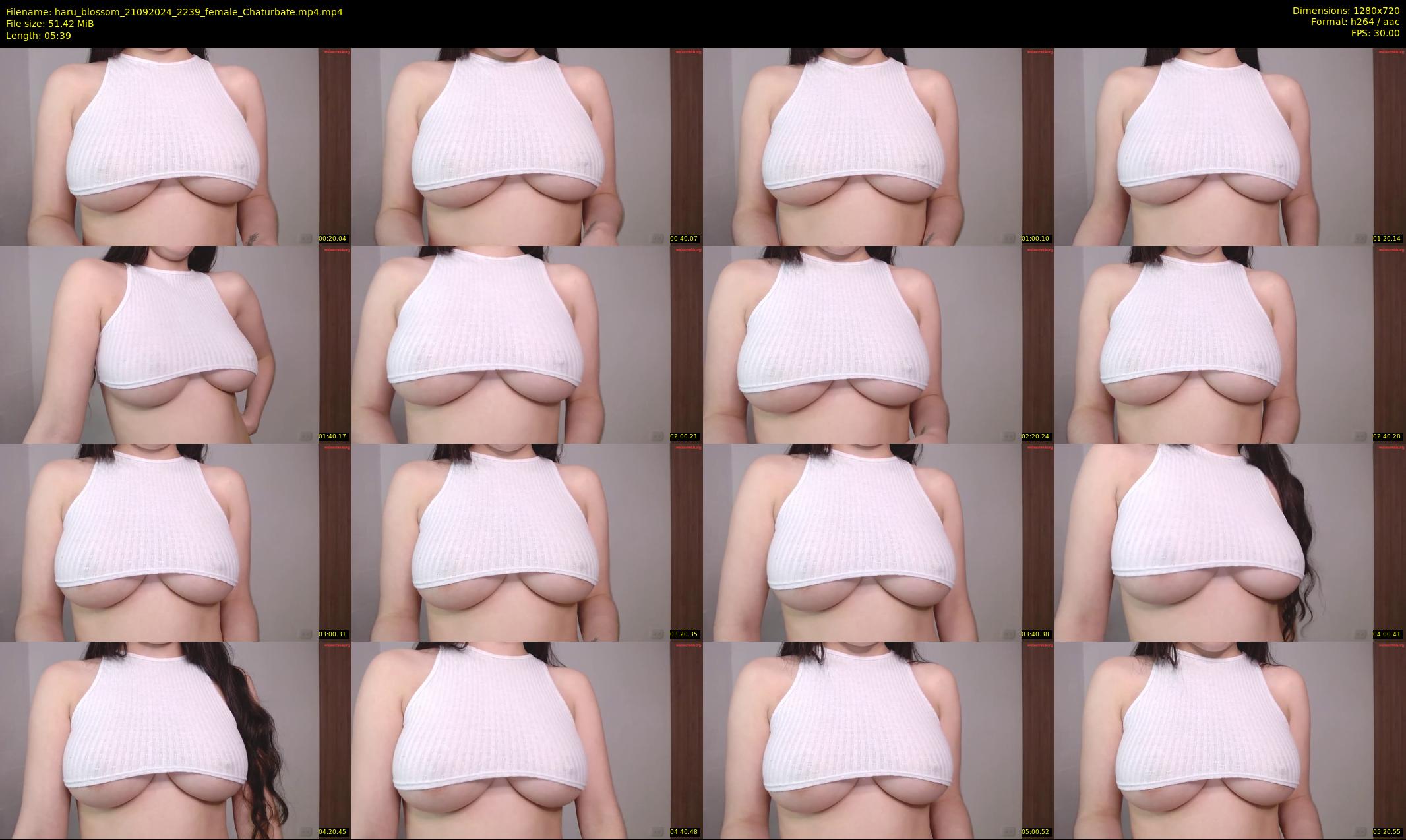 haru_blossom — 6 minute Chaturbate female cam show recording, 720p, Sep 21, 2024
