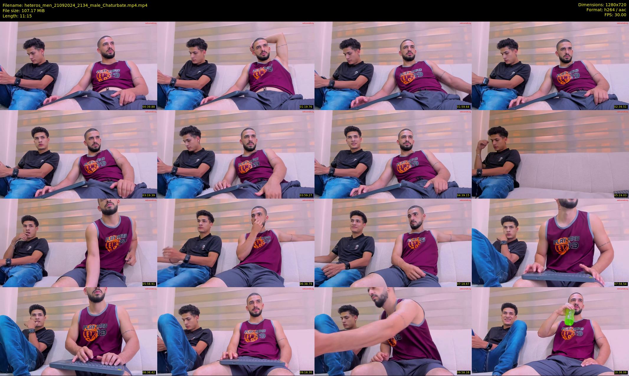 heteros_men — 12 minute Chaturbate male cam show recording, 720p, Sep 21, 2024