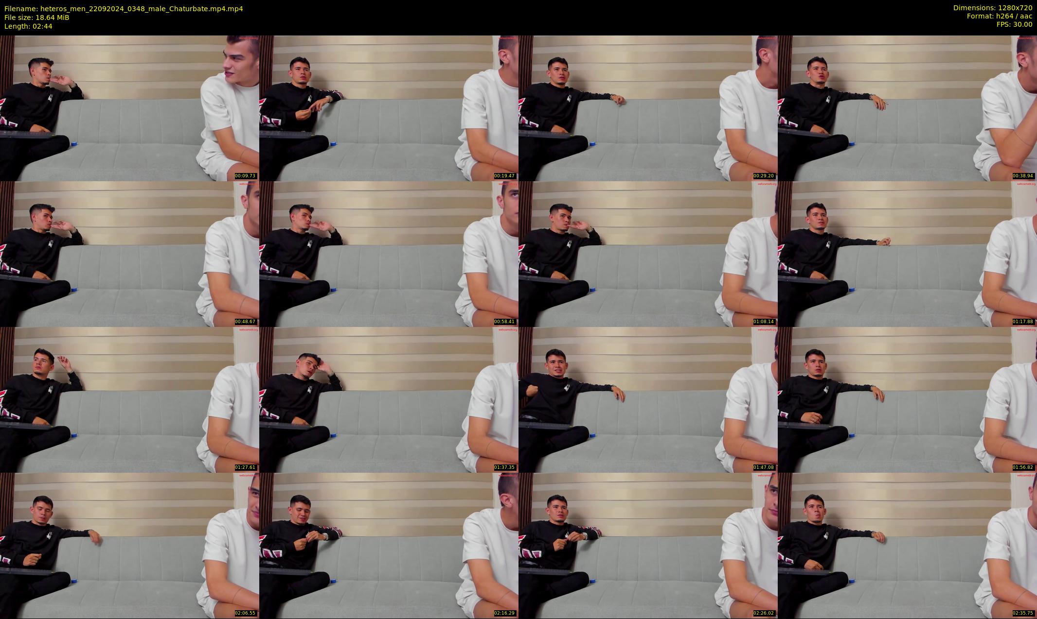 heteros_men — 3 minute Chaturbate male cam show recording, 720p, Sep 22, 2024