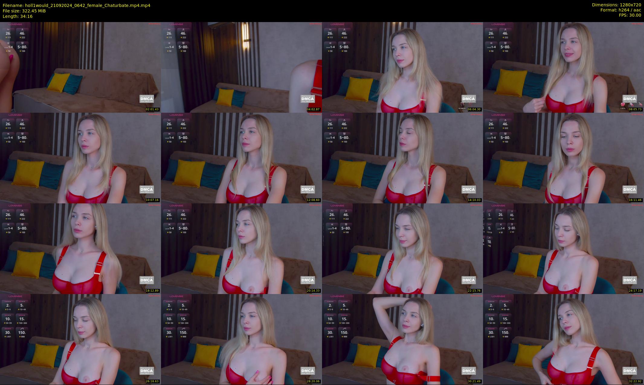 holl1would — 35 minute Chaturbate female cam show recording, 720p, Sep 21, 2024