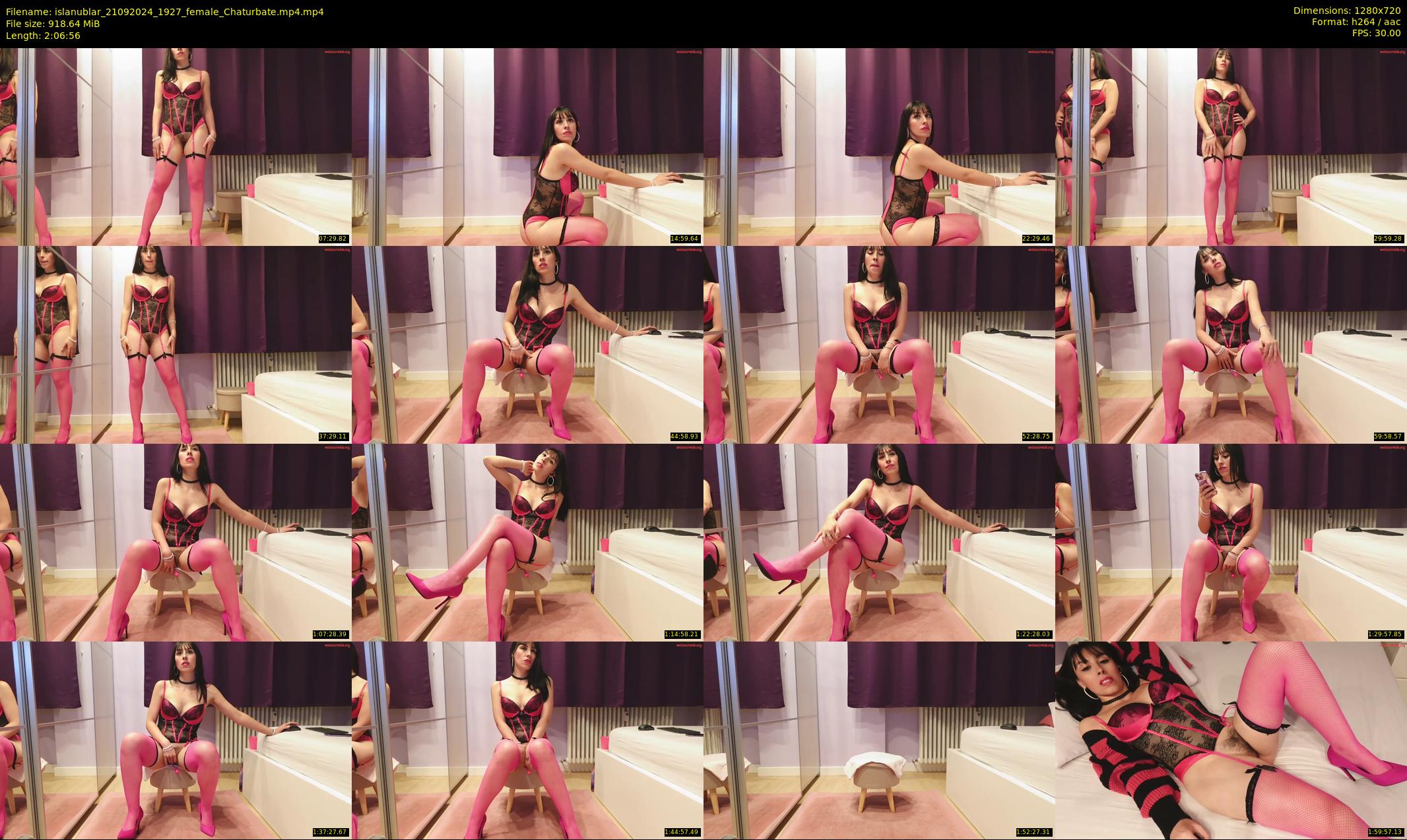 islanublar — 127 minute Chaturbate female cam show recording, 720p, Sep 21, 2024