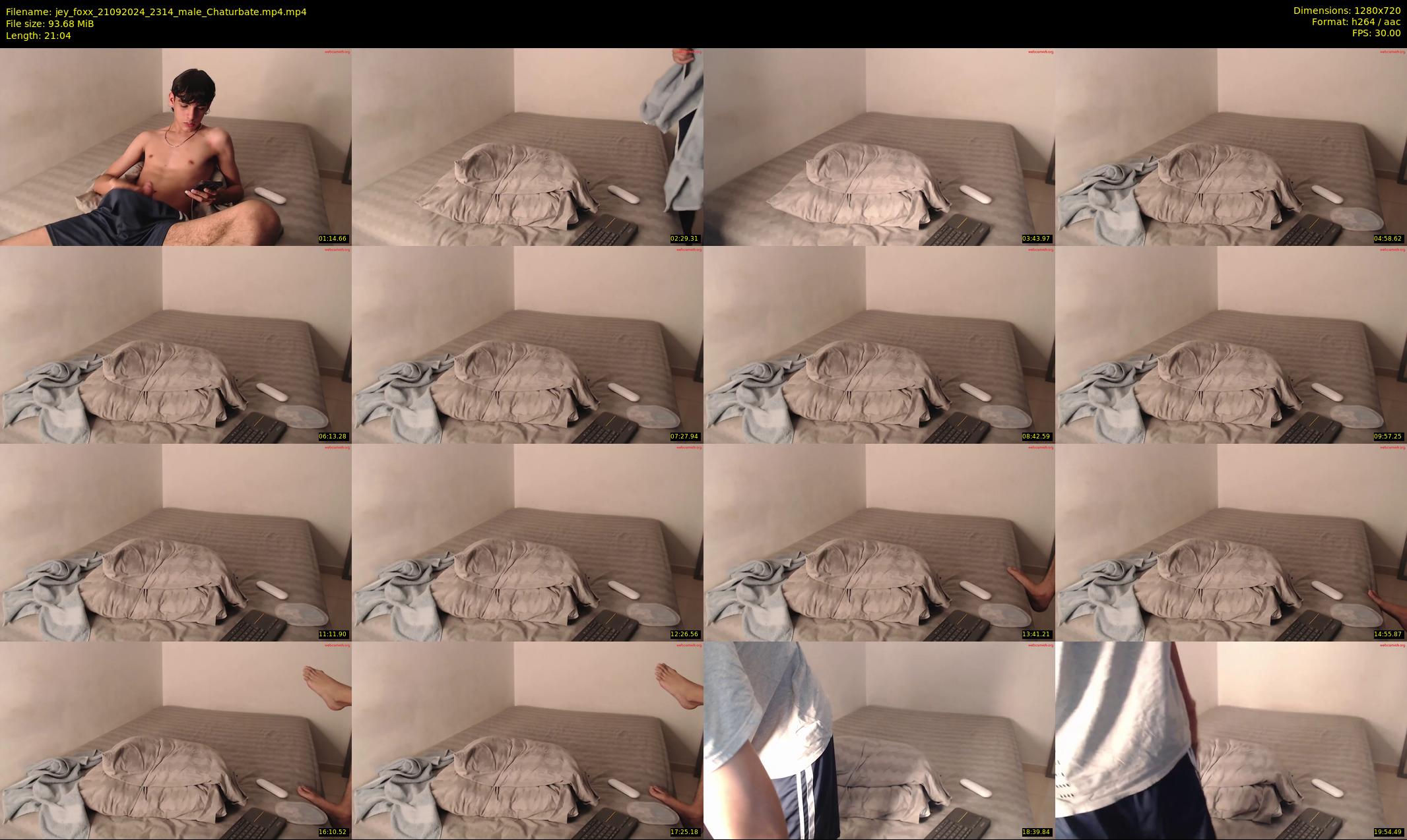 jey_foxx — 22 minute Chaturbate male cam show recording, 720p, Sep 21, 2024