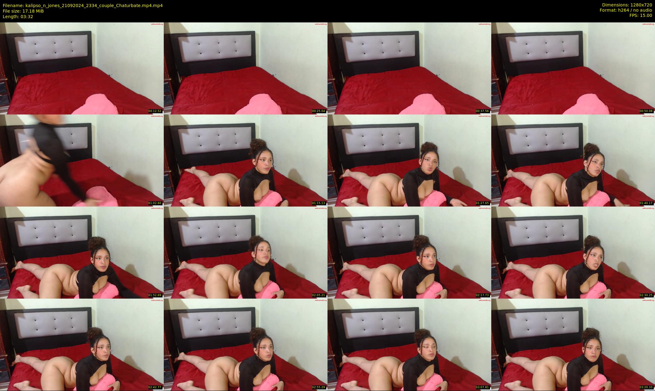 kalipso_n_jones — 4 minute Chaturbate couple cam show recording, 720p, Sep 21, 2024