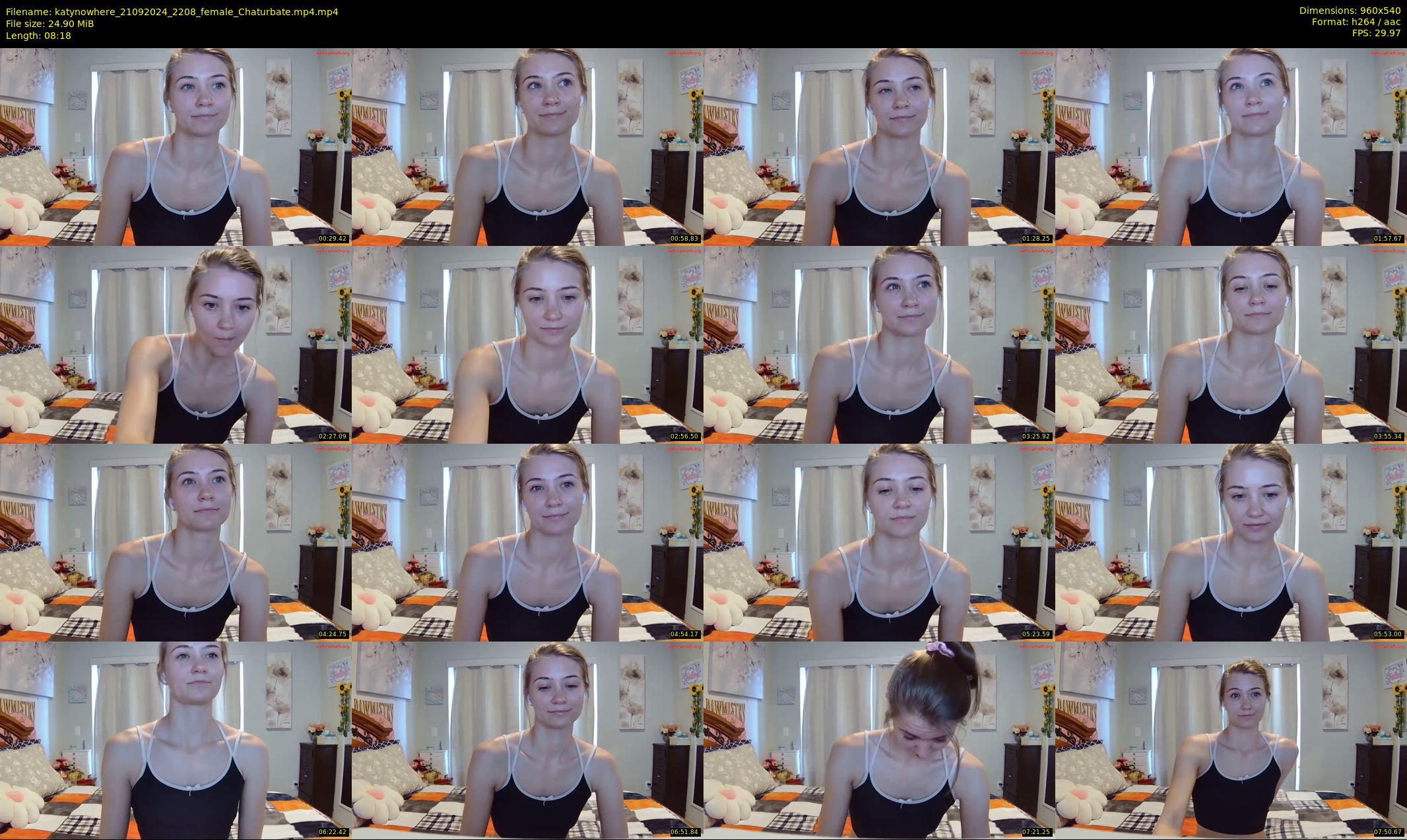 katynowhere — 9 minute Chaturbate female cam show recording, 480p, Sep 21, 2024