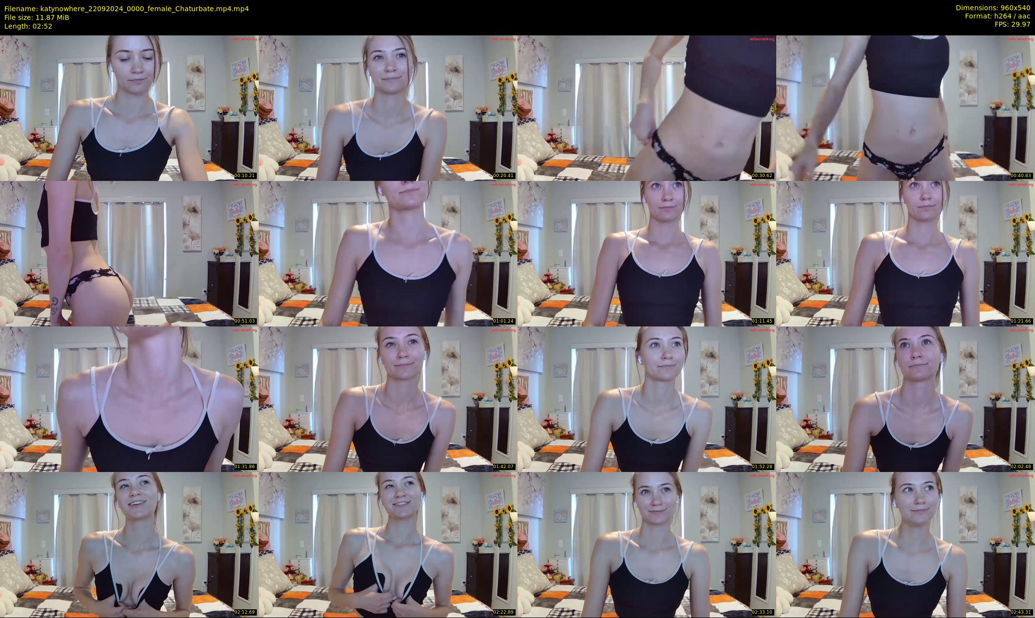 katynowhere — 3 minute Chaturbate female cam show recording, 480p, Sep 22, 2024