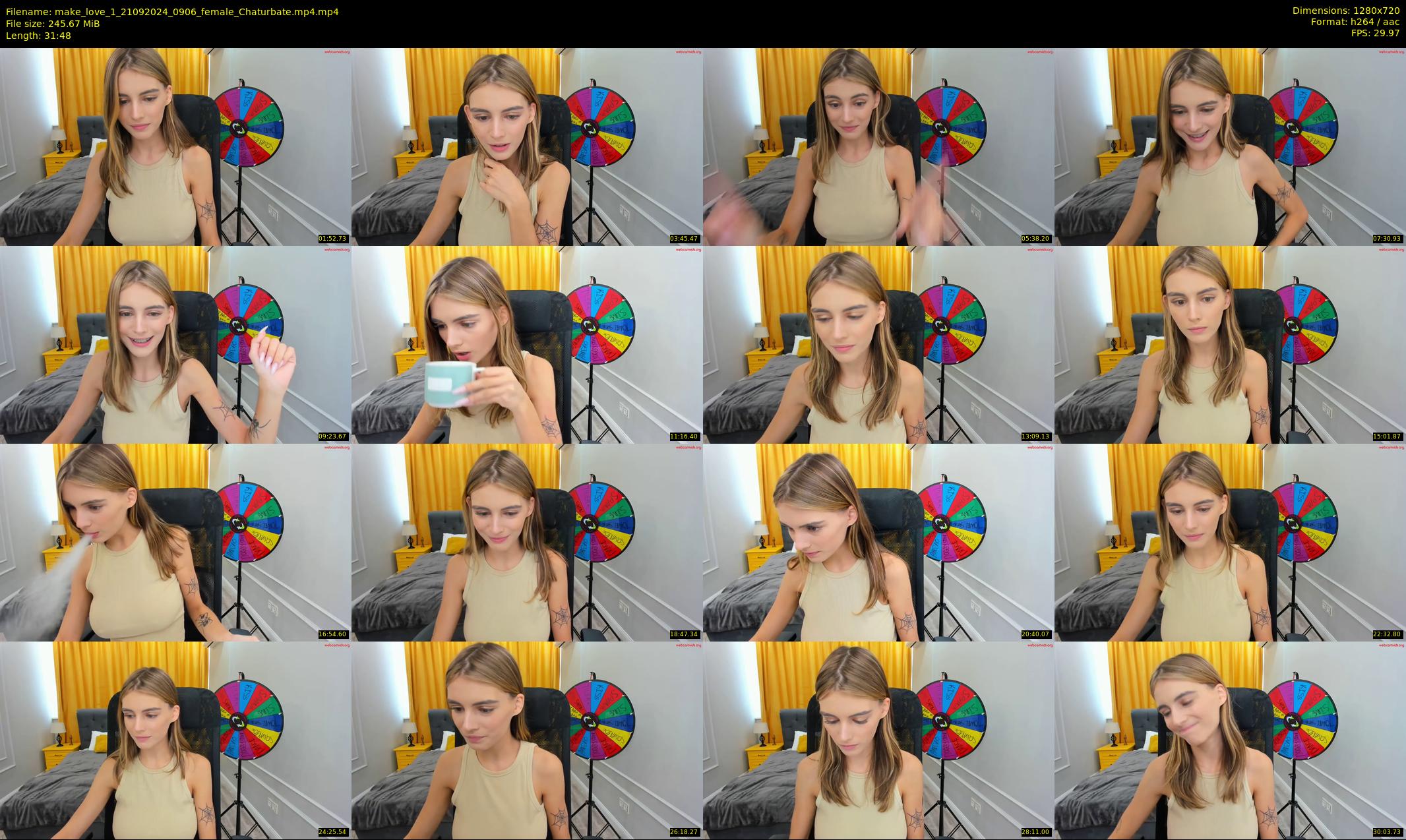 make_love_1 — 32 minute Chaturbate female cam show recording, 720p, Sep 21, 2024