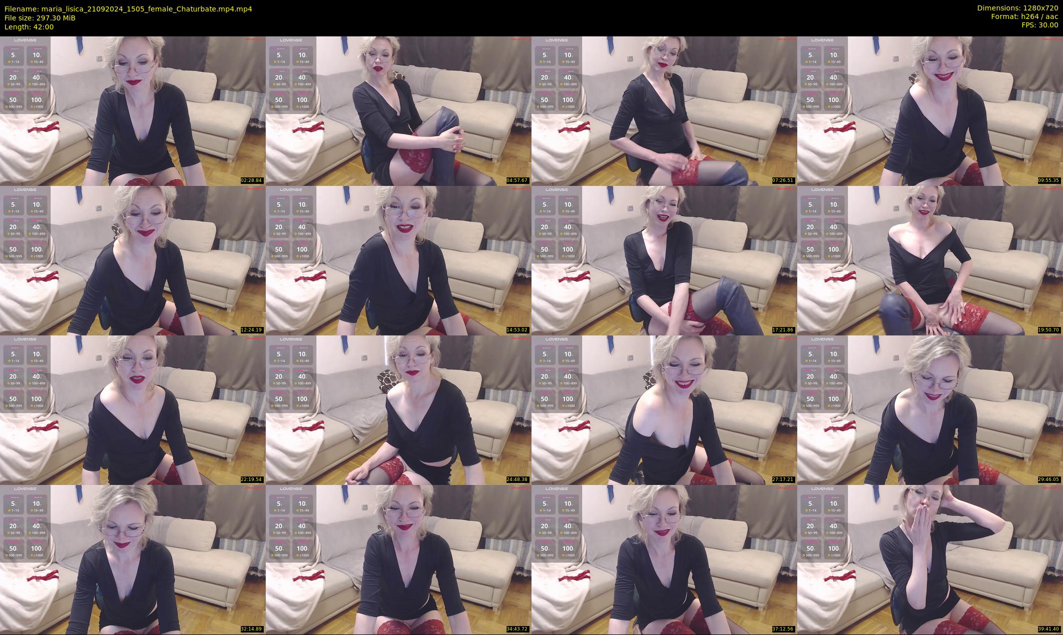 maria_lisica — 42 minute Chaturbate female cam show recording, 720p, Sep 21, 2024