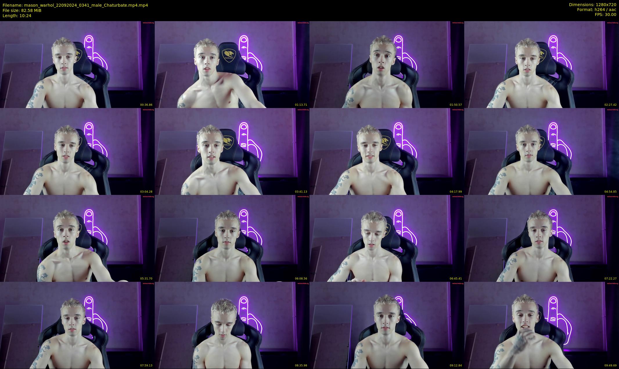 mason_warhol — 11 minute Chaturbate male cam show recording, 720p, Sep 22, 2024