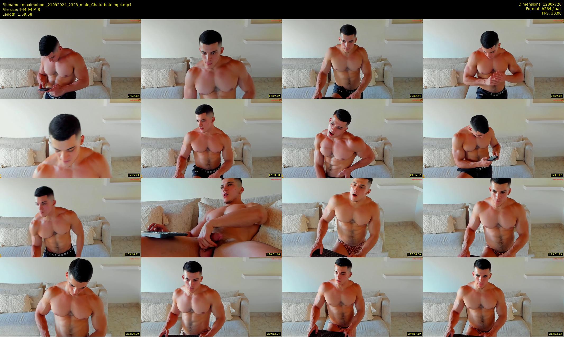 maximohoot — 120 minute Chaturbate male cam show recording, 720p, Sep 21, 2024