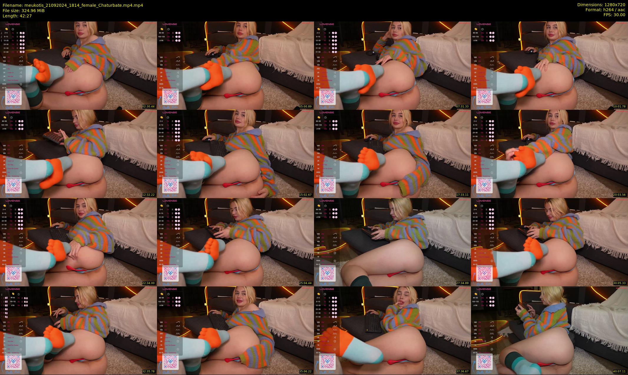 meukotis — 43 minute Chaturbate female cam show recording, 720p, Sep 21, 2024