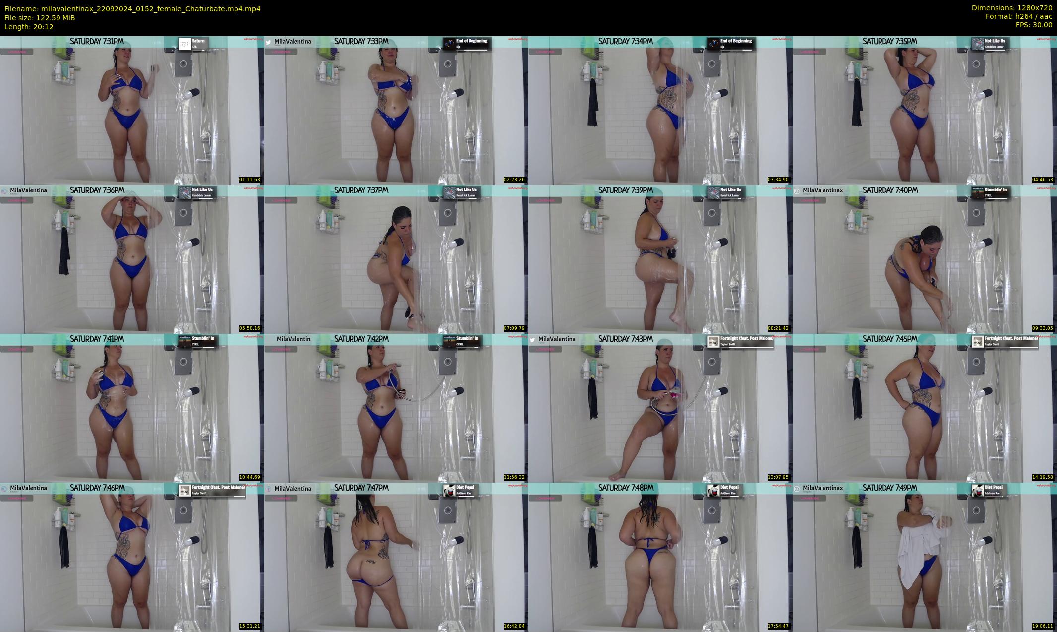 milavalentinax — 21 minute Chaturbate female cam show recording, 720p, Sep 22, 2024