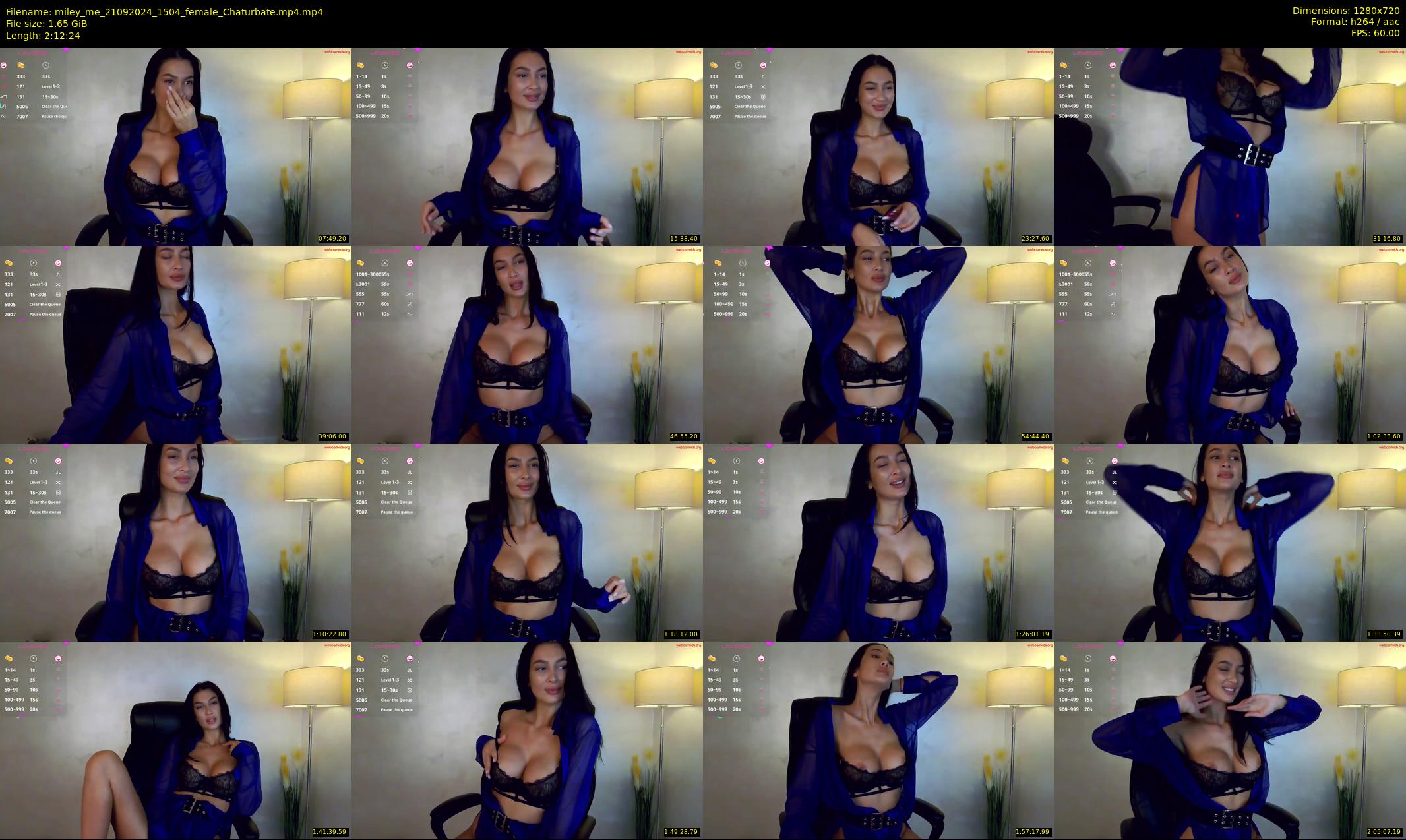 miley_me — 133 minute Chaturbate female cam show recording, 720p, Sep 21, 2024