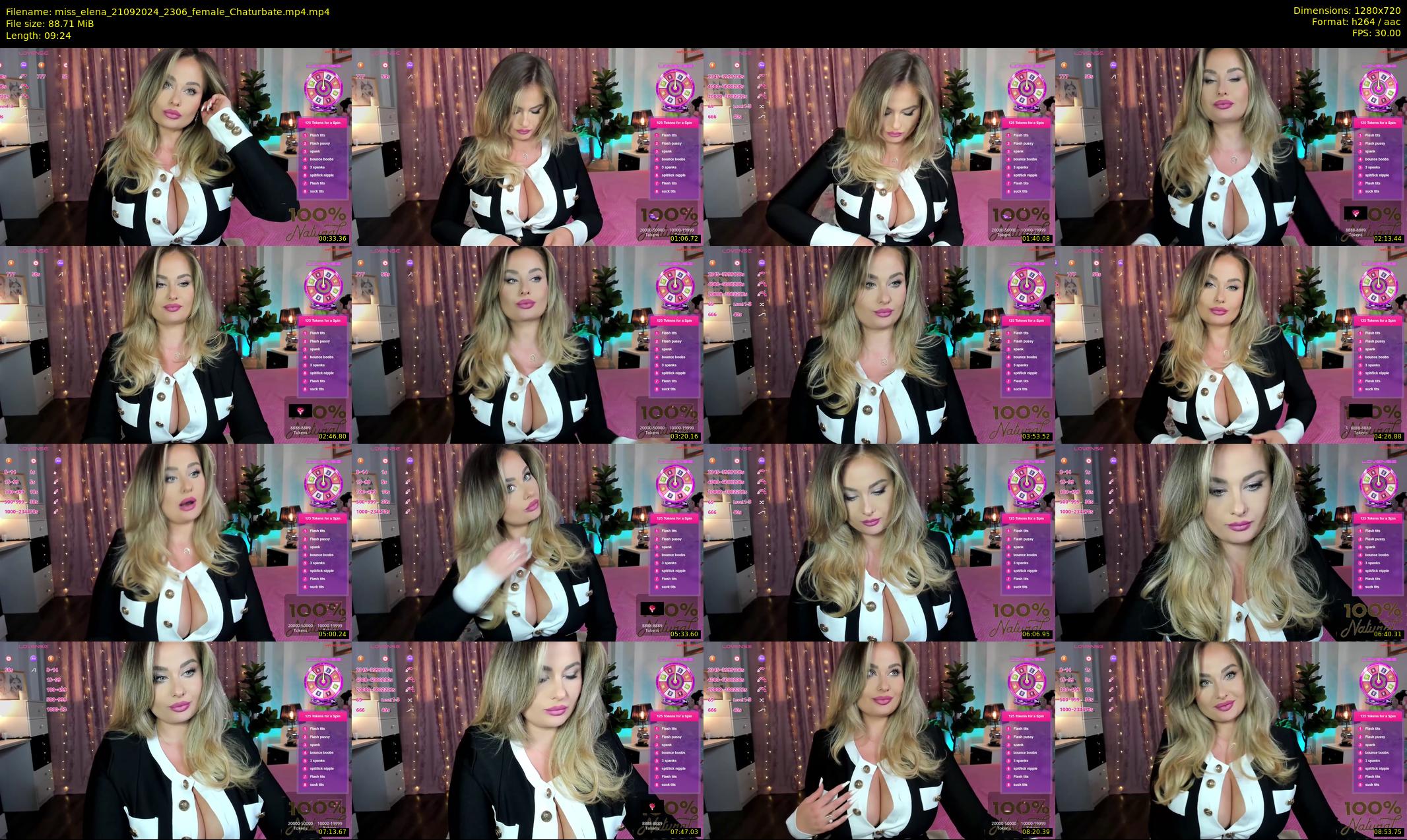 miss_elena — 10 minute Chaturbate female cam show recording, 720p, Sep 21, 2024