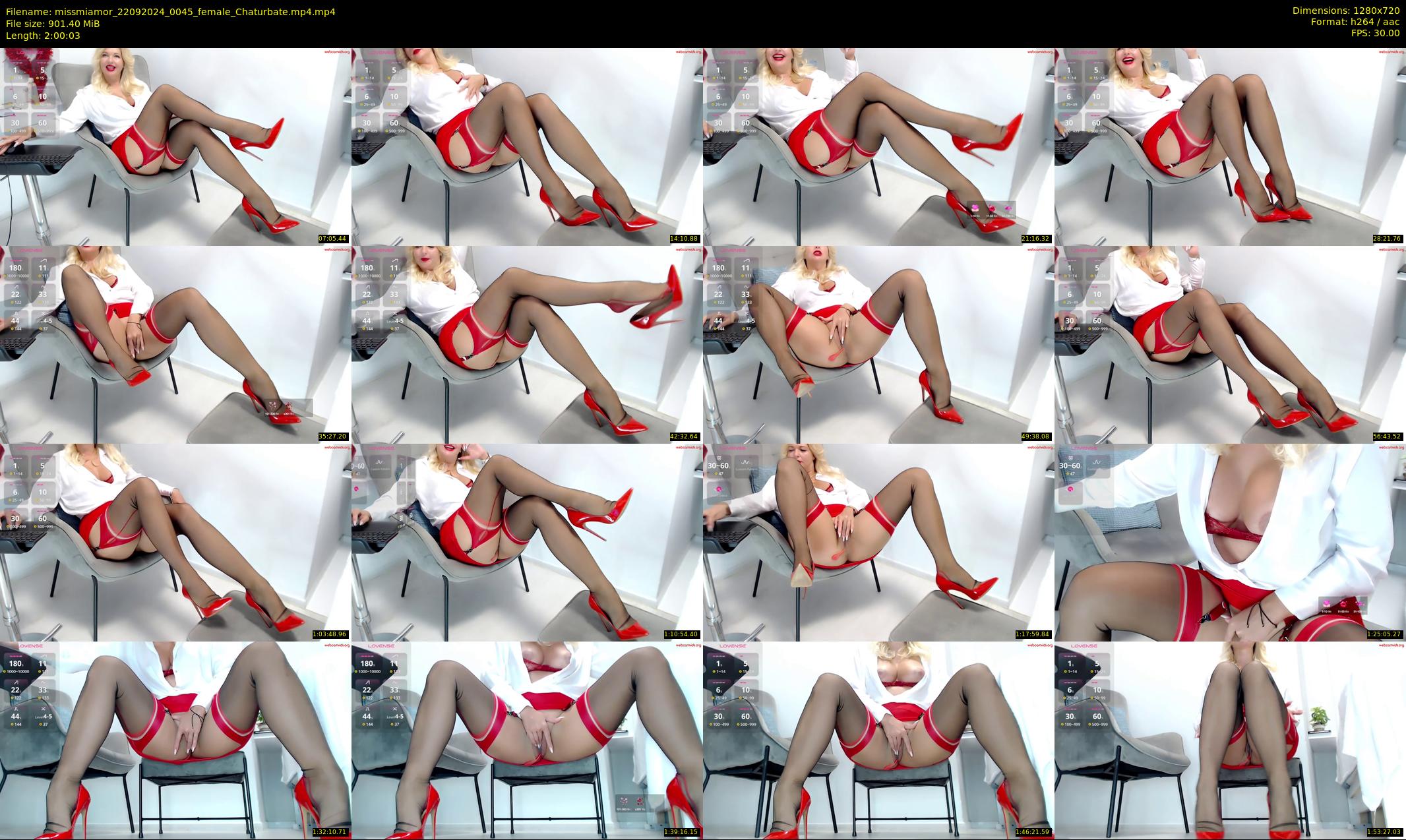 missmiamor — 121 minute Chaturbate female cam show recording, 720p, Sep 22, 2024