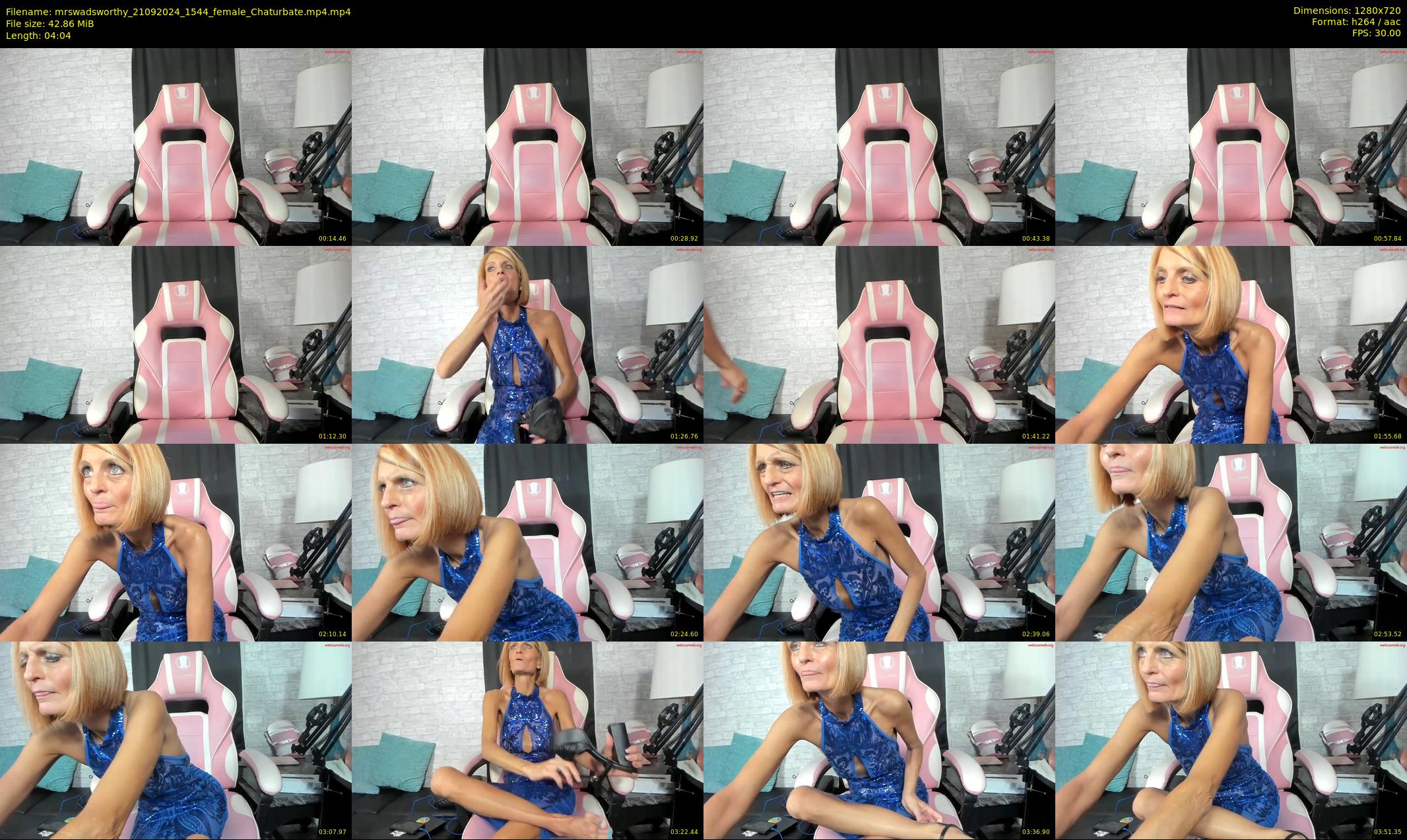 mrswadsworthy — 5 minute Chaturbate female cam show recording, 720p, Sep 21, 2024