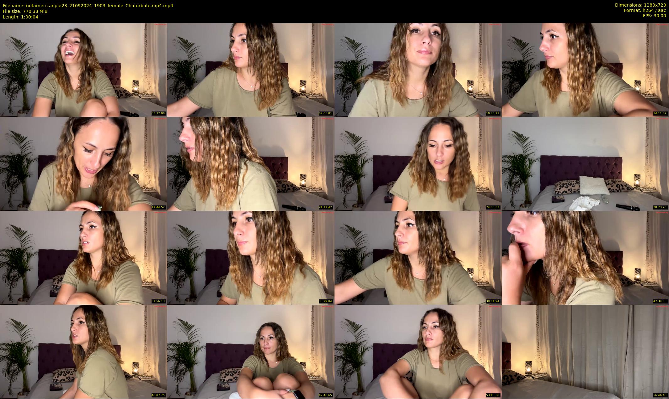 notamericanpie23 — 61 minute Chaturbate female cam show recording, 720p, Sep 21, 2024