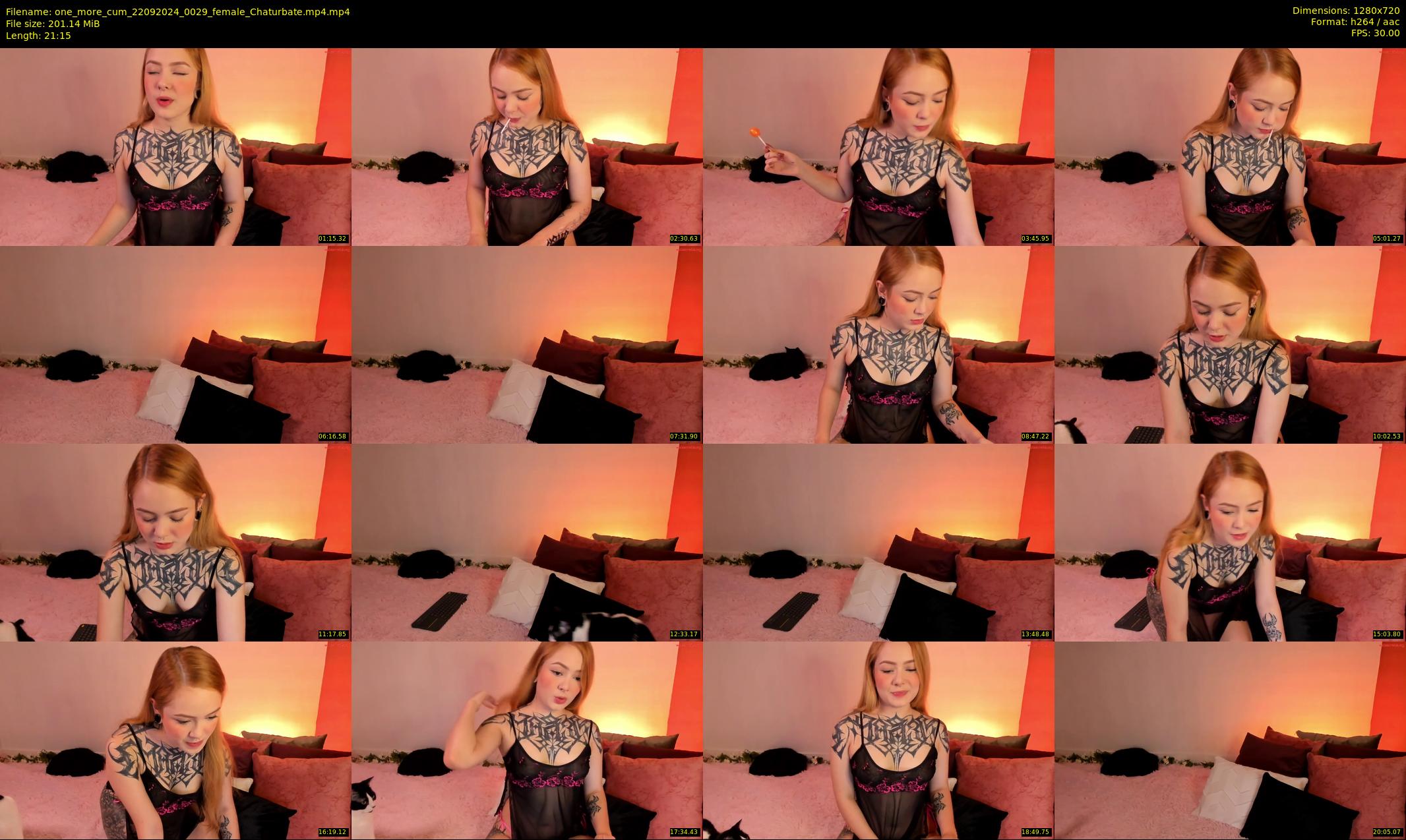 one_more_cum — 22 minute Chaturbate couple cam show recording, 720p, Sep 22, 2024