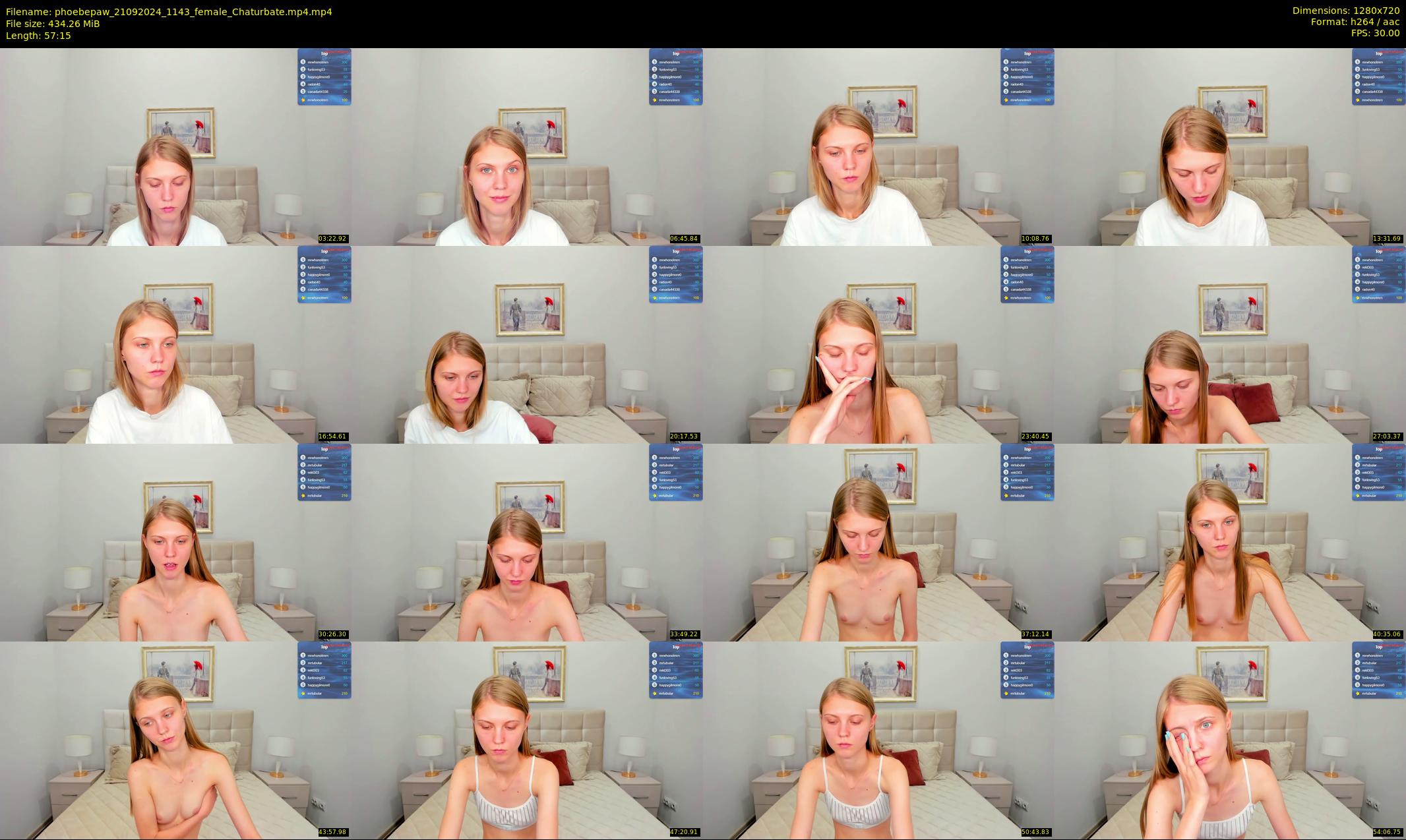 phoebepaw — 58 minute Chaturbate female cam show recording, 720p, Sep 21, 2024