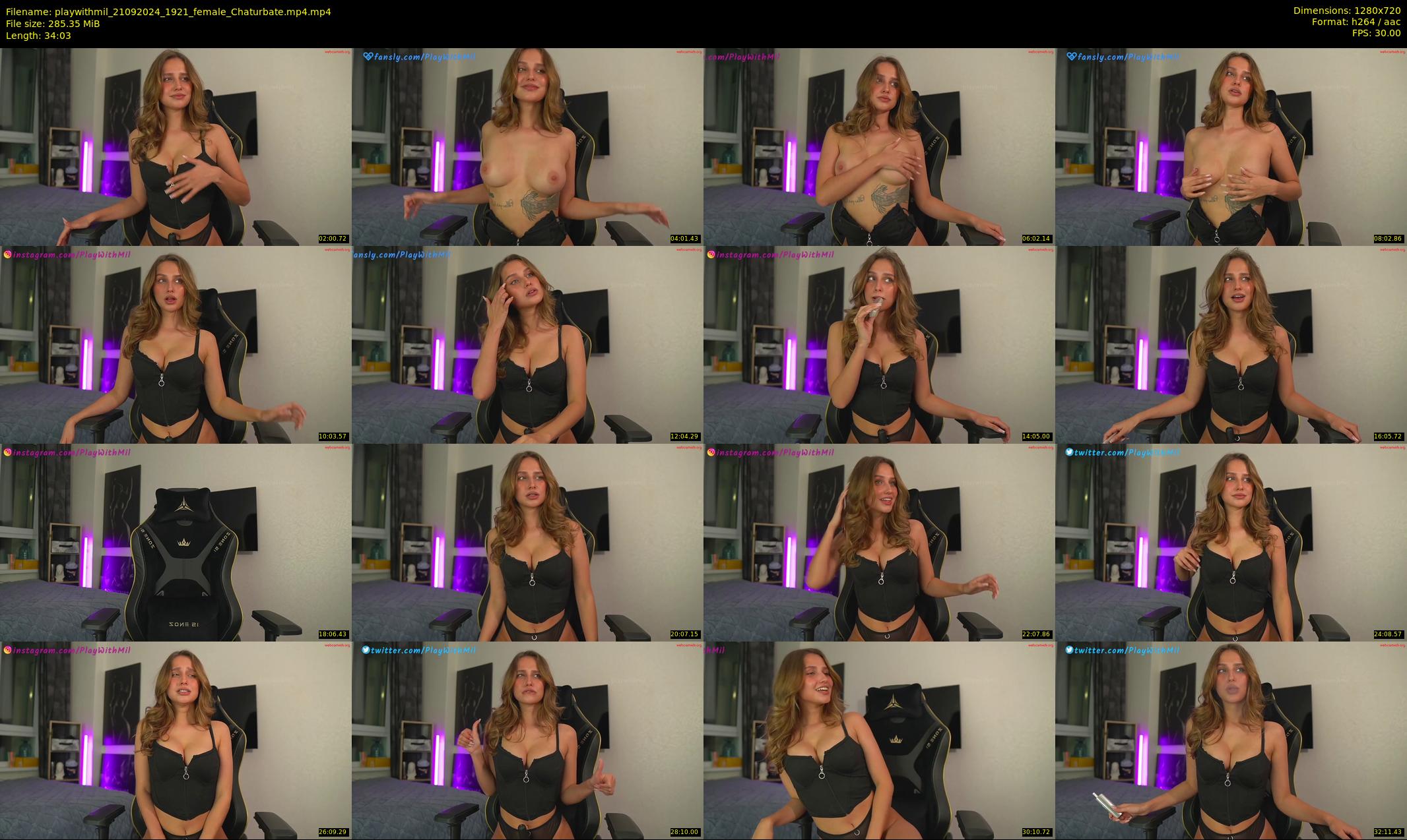playwithmil — 35 minute Chaturbate couple cam show recording, 720p, Sep 21, 2024