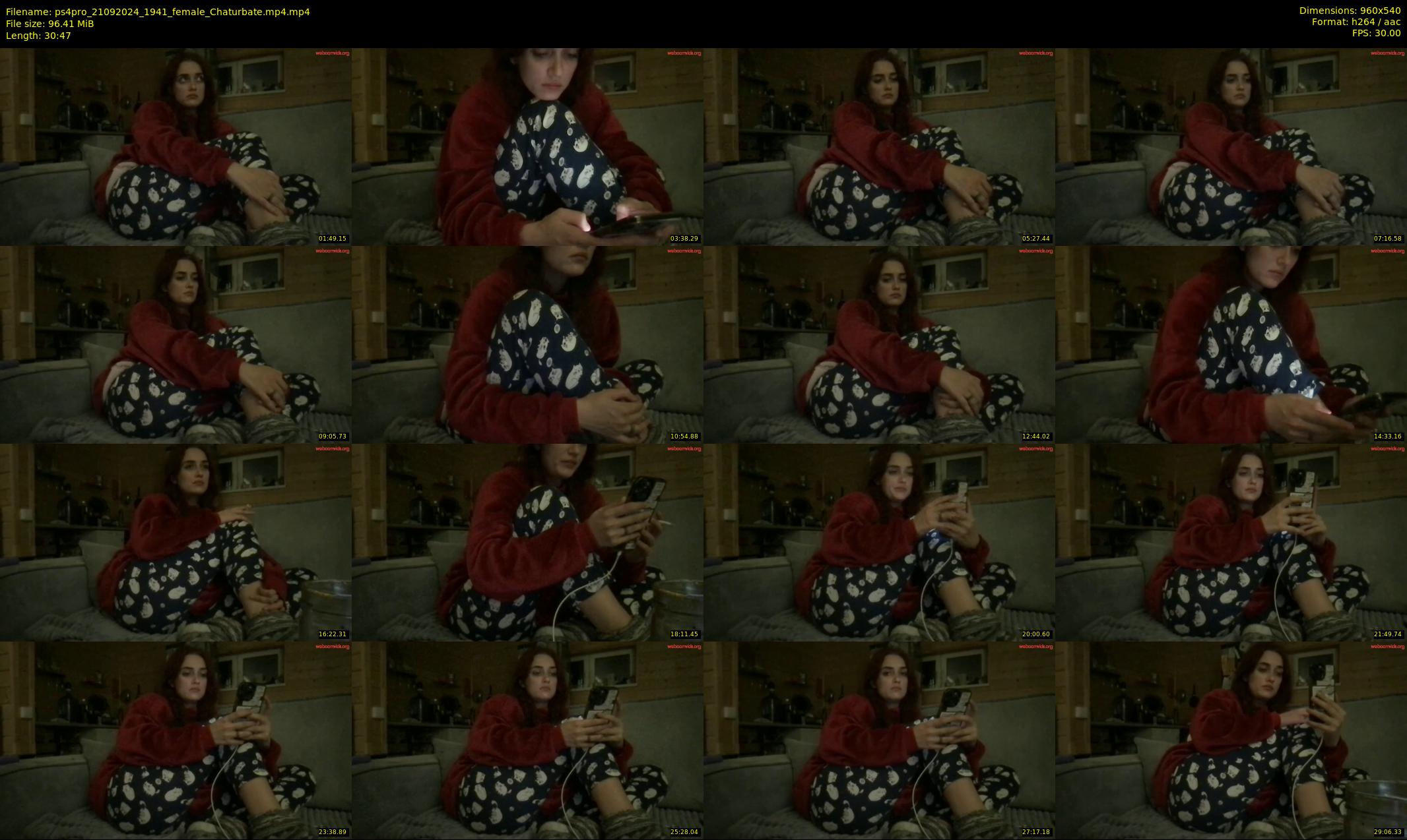 ps4pro — 31 minute Chaturbate female cam show recording, 480p, Sep 21, 2024