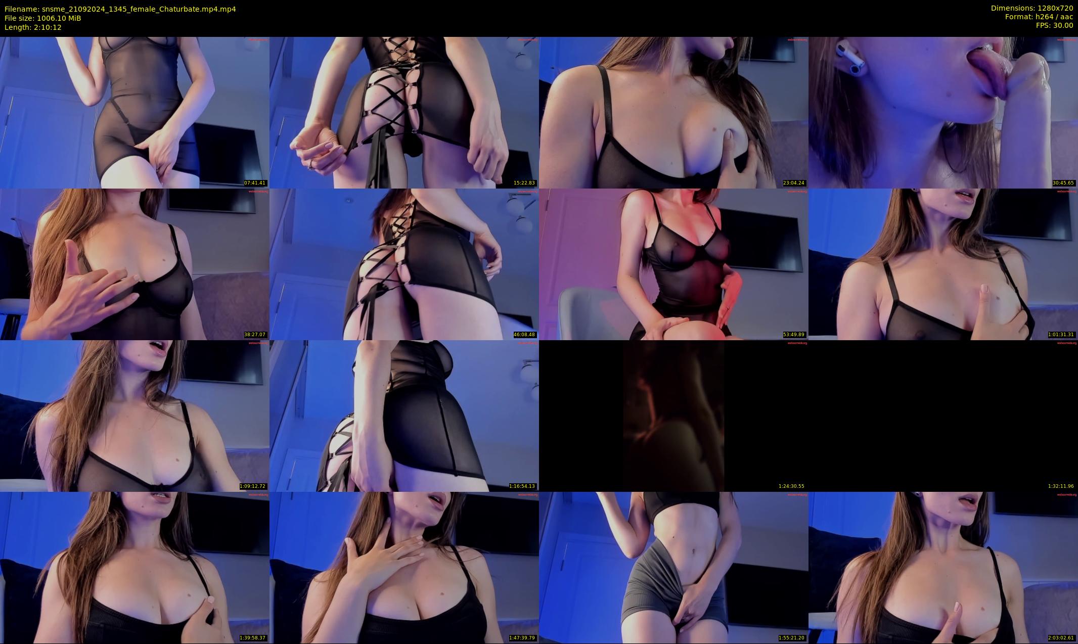 snsme — 131 minute Chaturbate female cam show recording, 720p, Sep 21, 2024