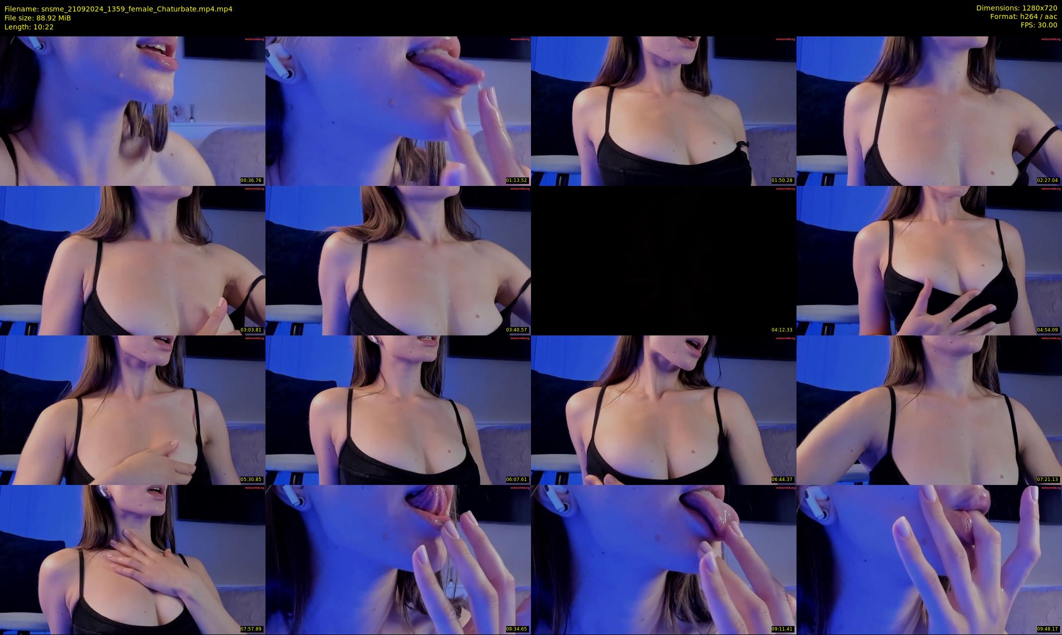 snsme — 11 minute Chaturbate female cam show recording, 720p, Sep 21, 2024