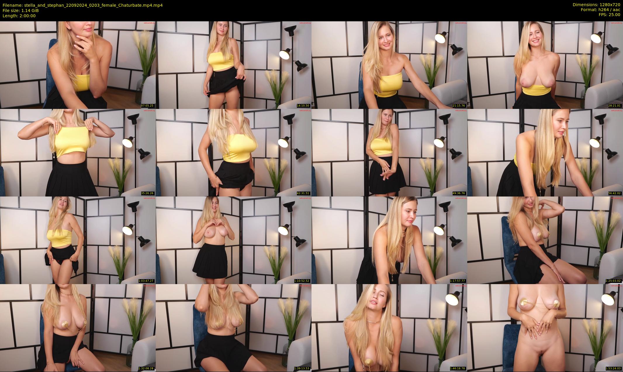 stella_and_stephan — 120 minute Chaturbate couple cam show recording, 720p, Sep 22, 2024