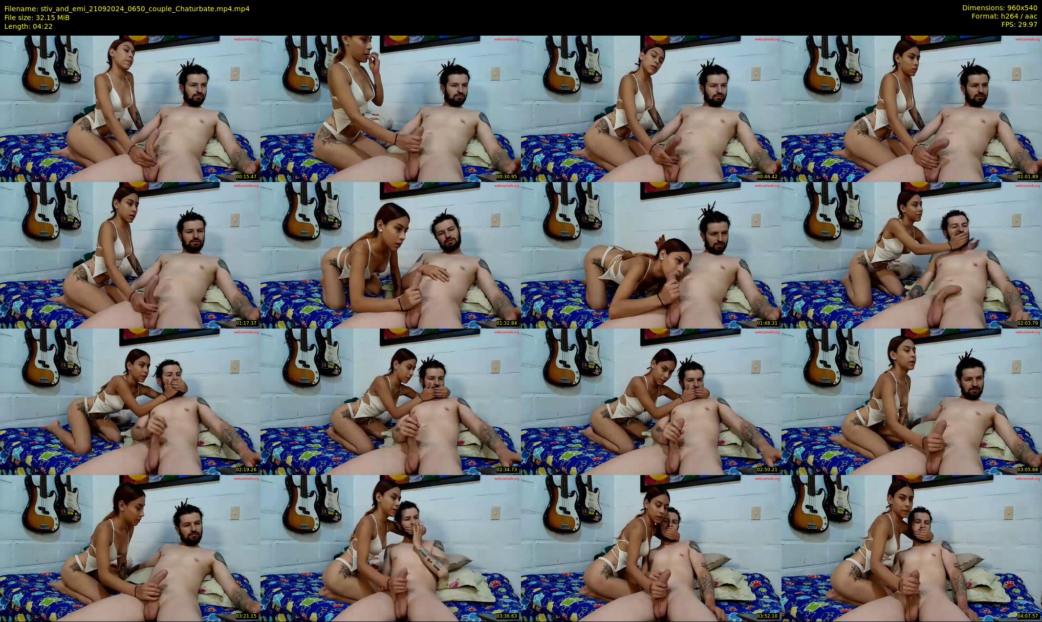 stiv_and_emi — 5 minute Chaturbate couple cam show recording, 480p, Sep 21, 2024
