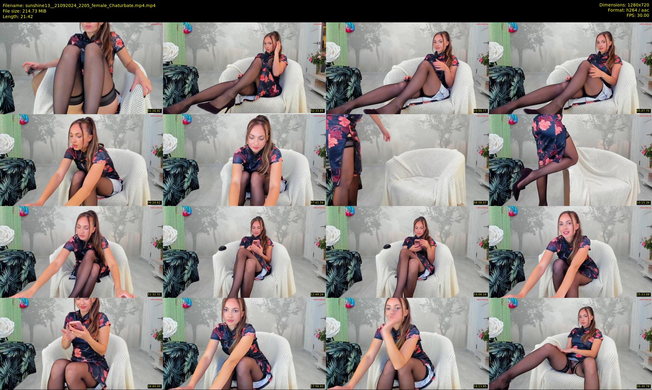 sunshine13_ — 22 minute Chaturbate female cam show recording, 720p, Sep 21, 2024