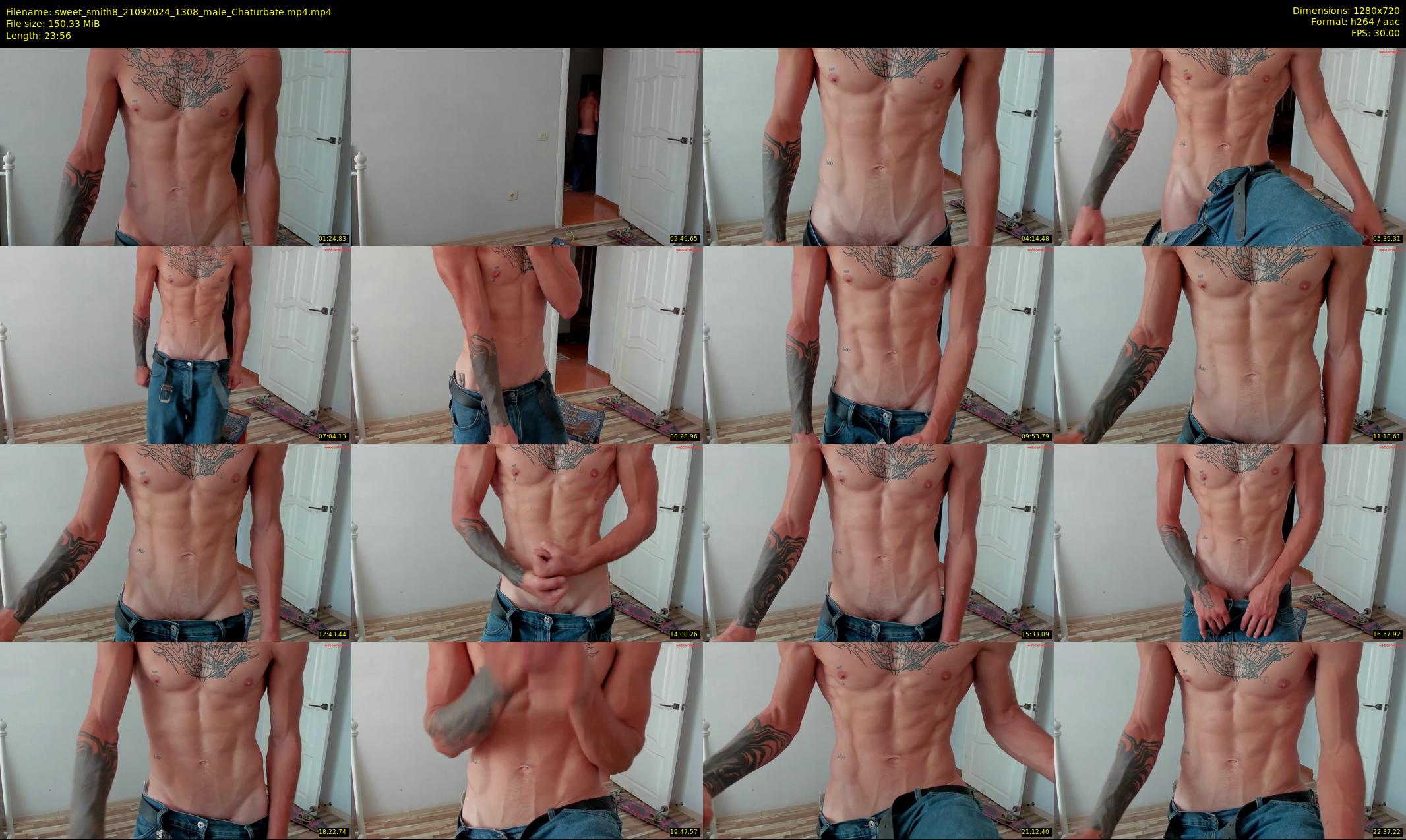 sweet_smith8 — 24 minute Chaturbate male cam show recording, 720p, Sep 21, 2024