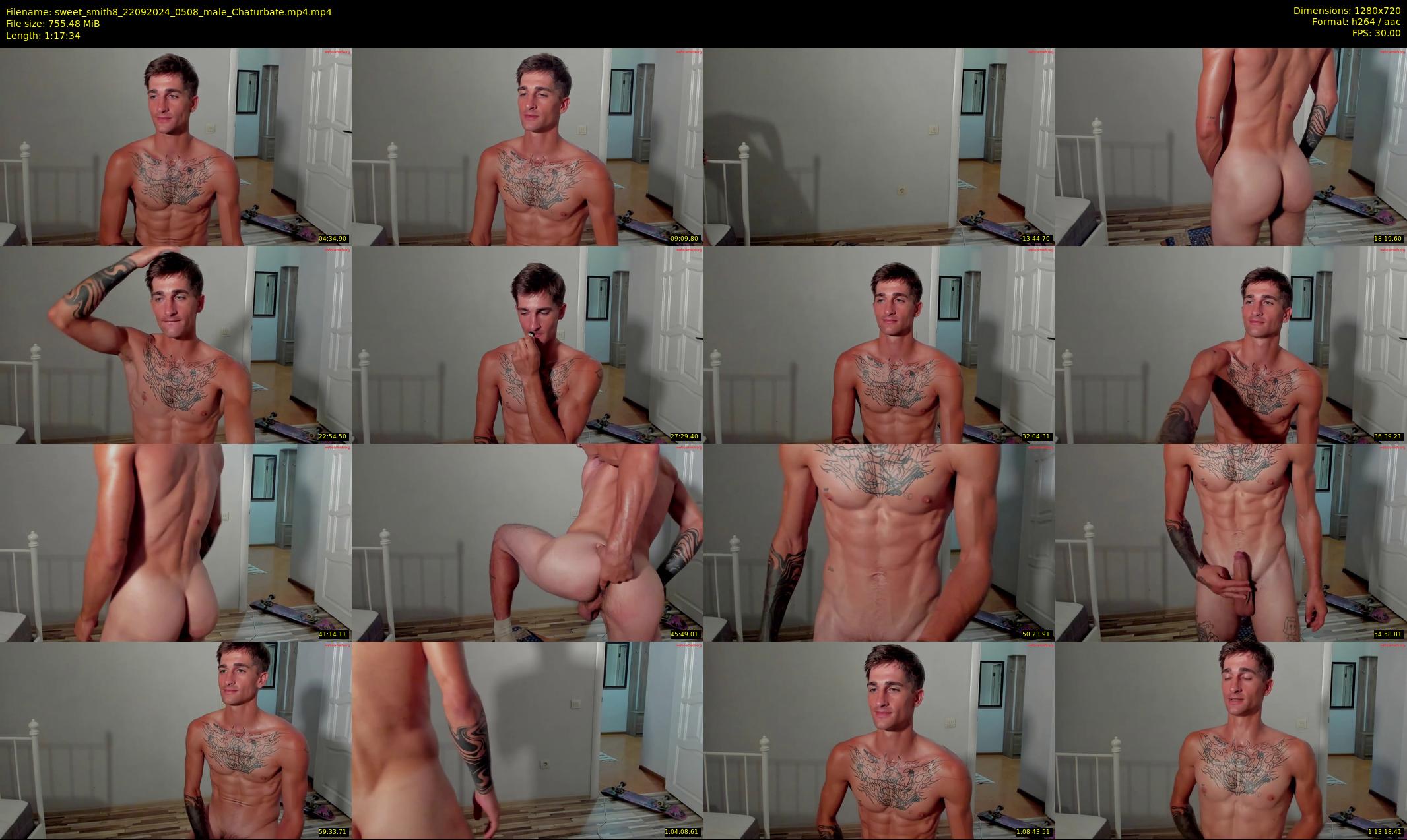 sweet_smith8 — 78 minute Chaturbate male cam show recording, 720p, Sep 22, 2024