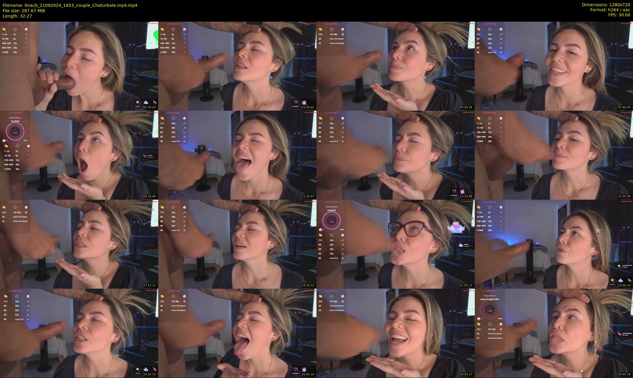 tinacb — 33 minute Chaturbate female cam show recording, 720p, Sep 21, 2024