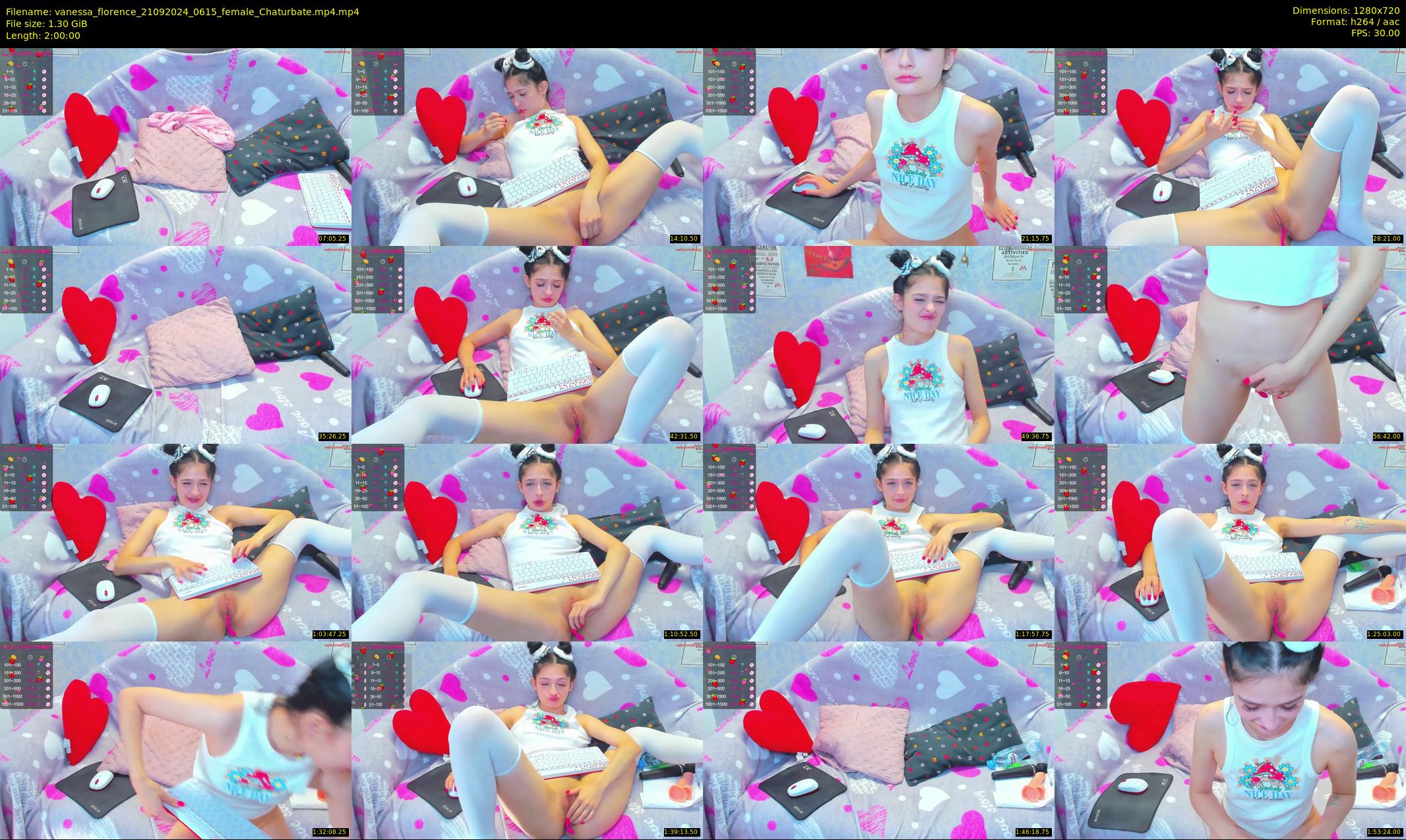 vanessa_florence — 120 minute Chaturbate female cam show recording, 720p, Sep 21, 2024