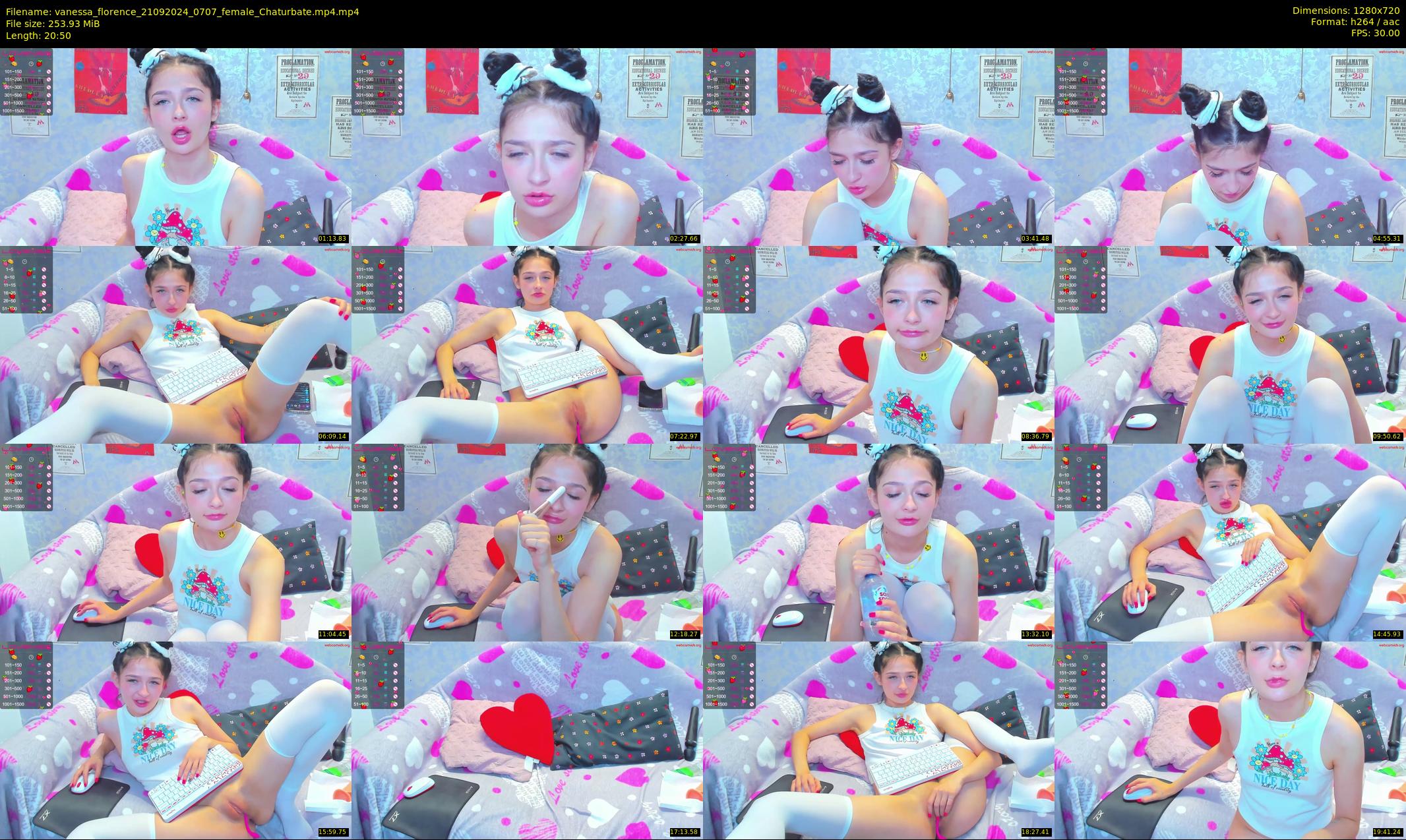 vanessa_florence — 21 minute Chaturbate female cam show recording, 720p, Sep 21, 2024