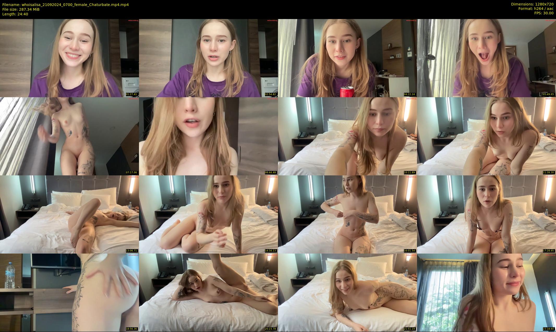 whoisalisa — 25 minute Chaturbate female cam show recording, 720p, Sep 21, 2024