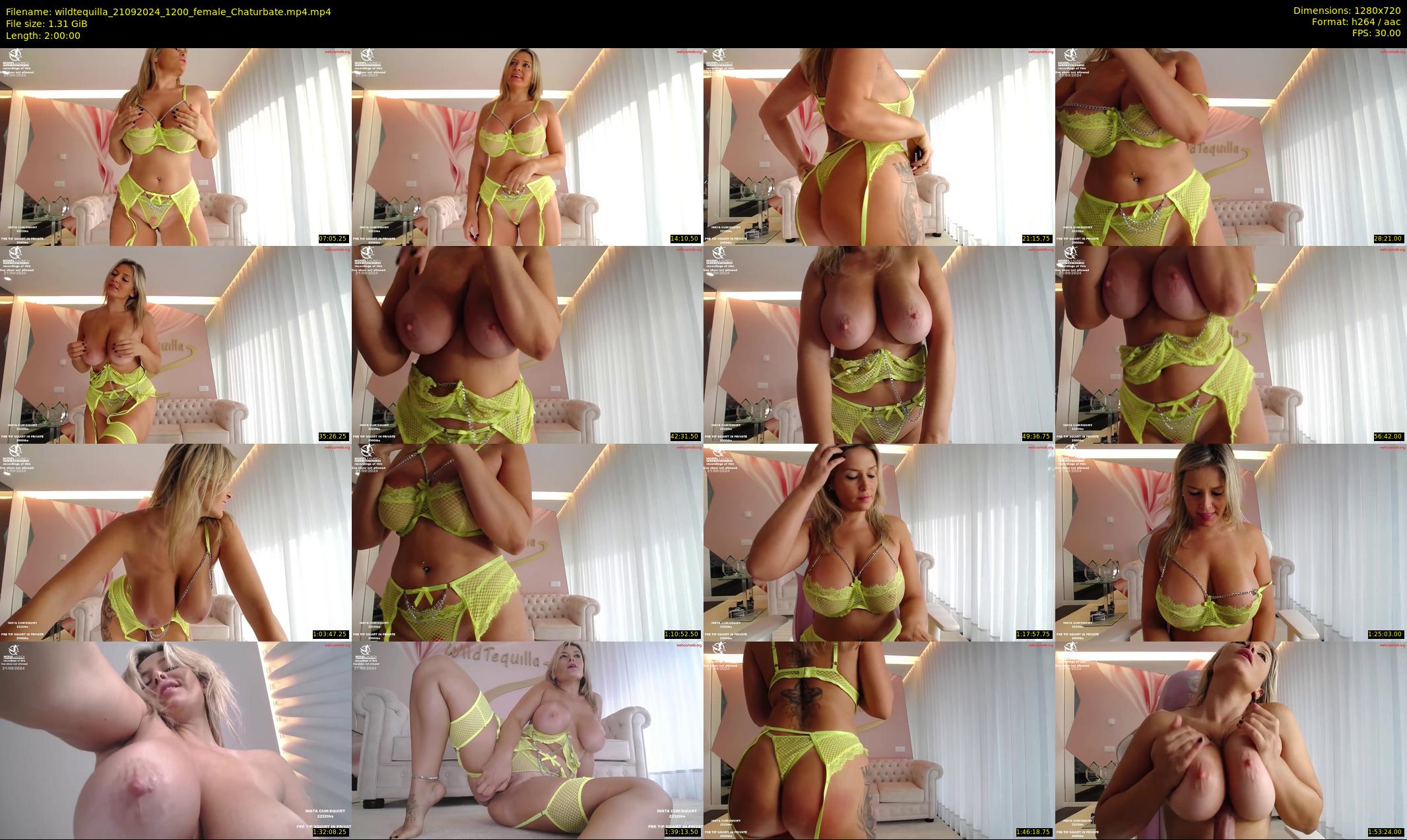 wildtequilla — 120 minute Chaturbate couple cam show recording, 720p, Sep 21, 2024