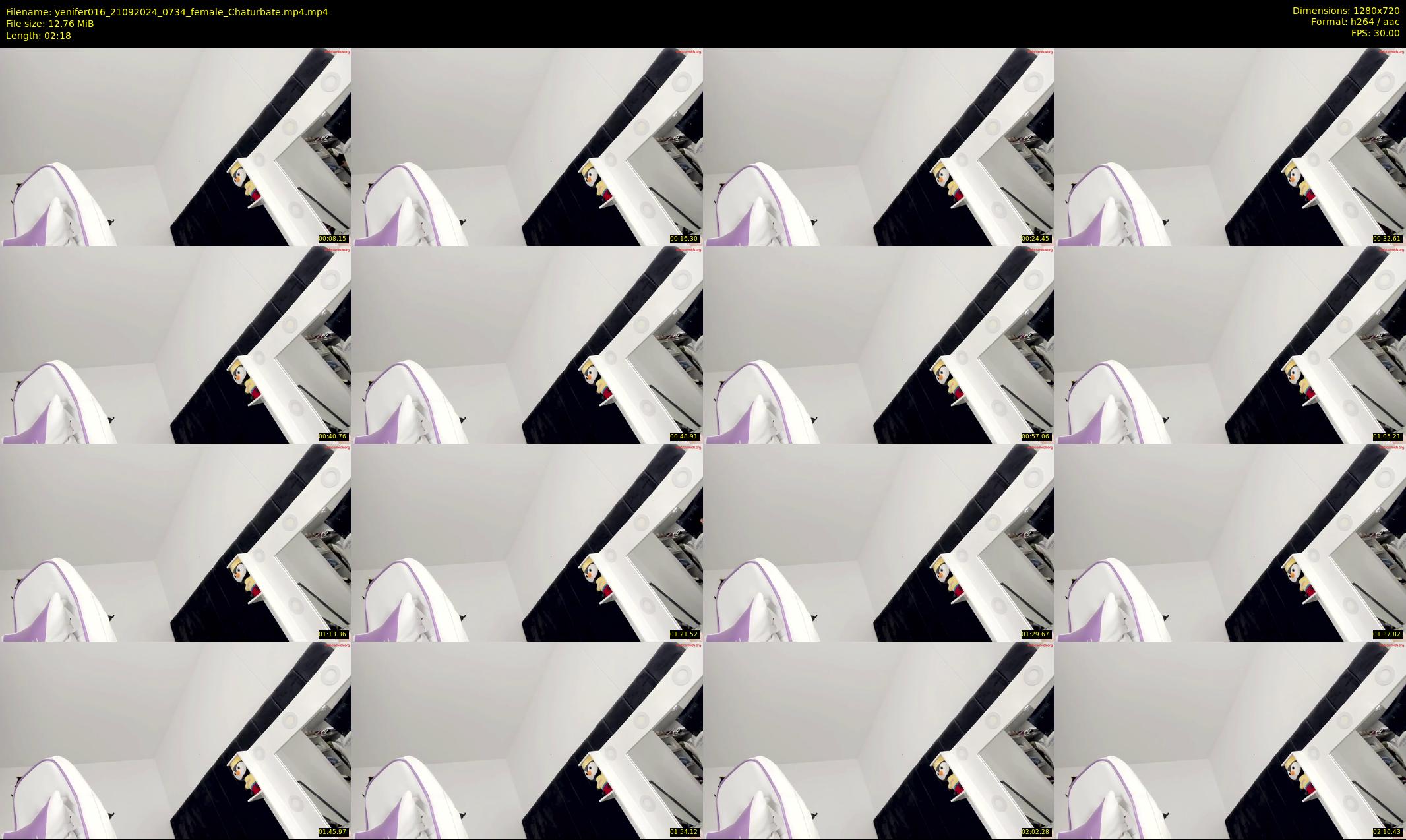 yenifer016 — 3 minute Chaturbate female cam show recording, 720p, Sep 21, 2024