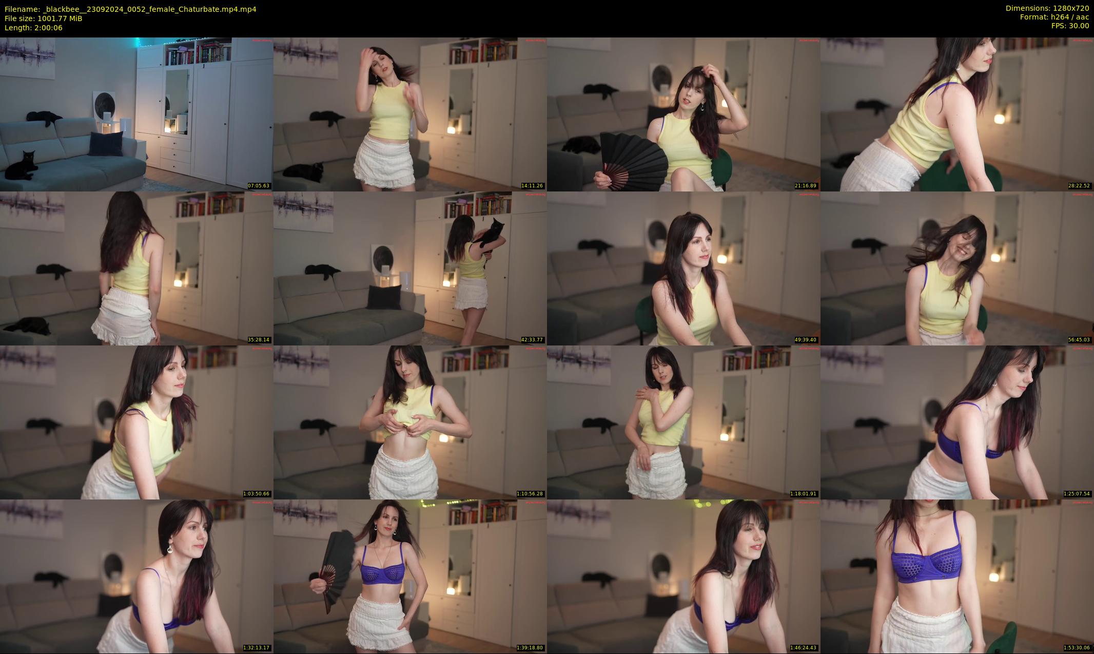 _blackbee_ — 121 minute Chaturbate female cam show recording, 720p, Sep 23, 2024