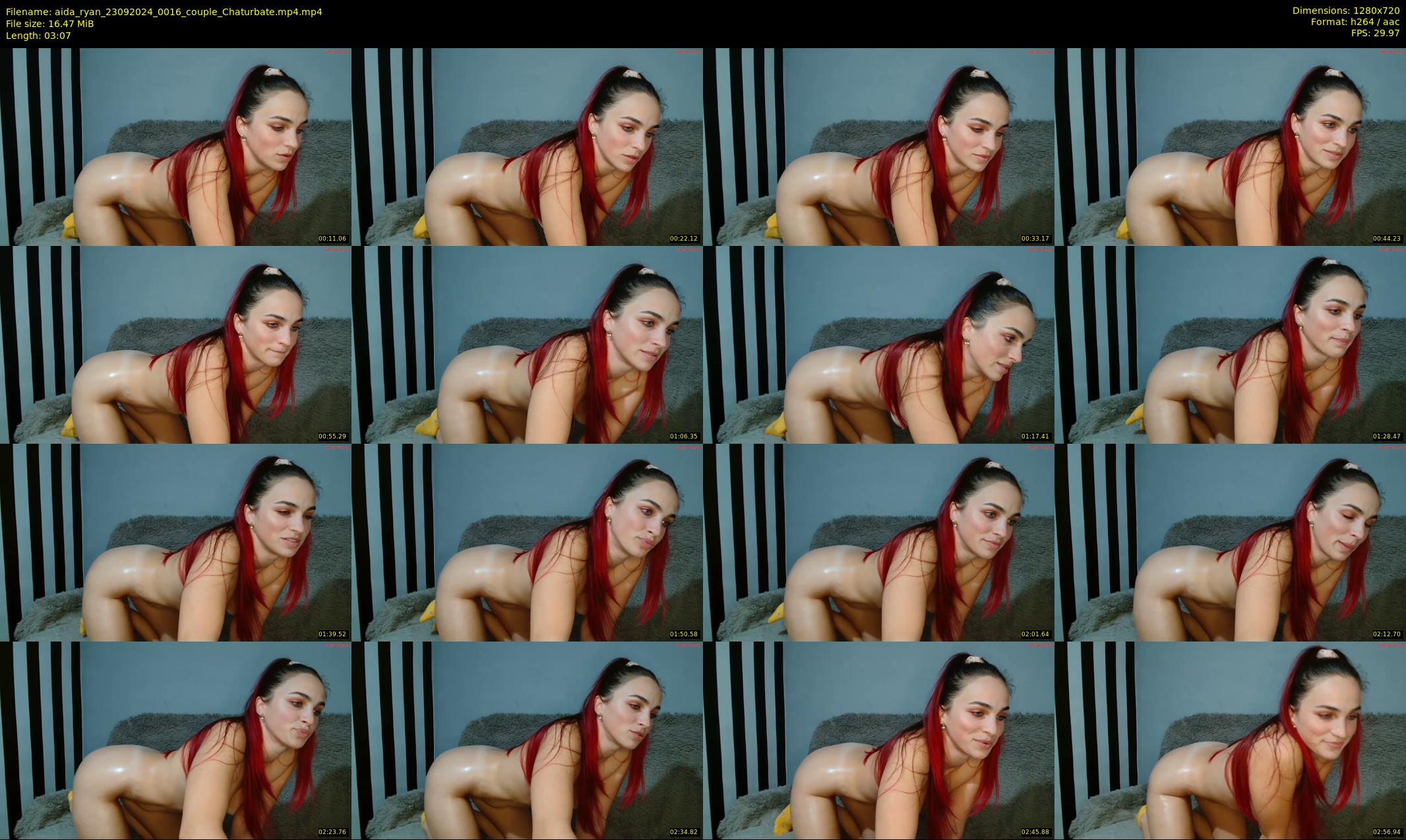 aida_ryan — 4 minute Chaturbate couple cam show recording, 720p, Sep 23, 2024