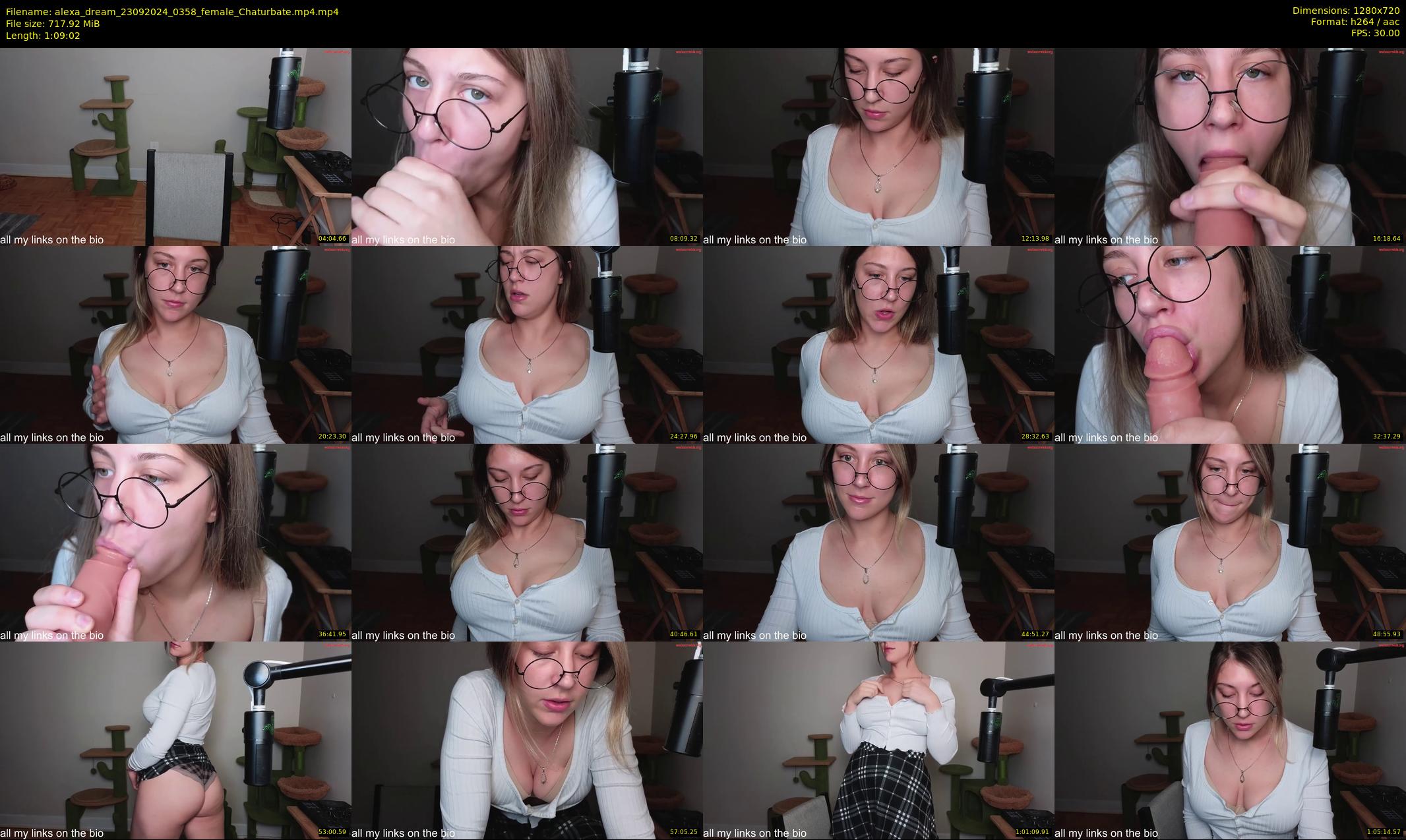 alexa_dream — 70 minute Chaturbate female cam show recording, 720p, Sep 23, 2024