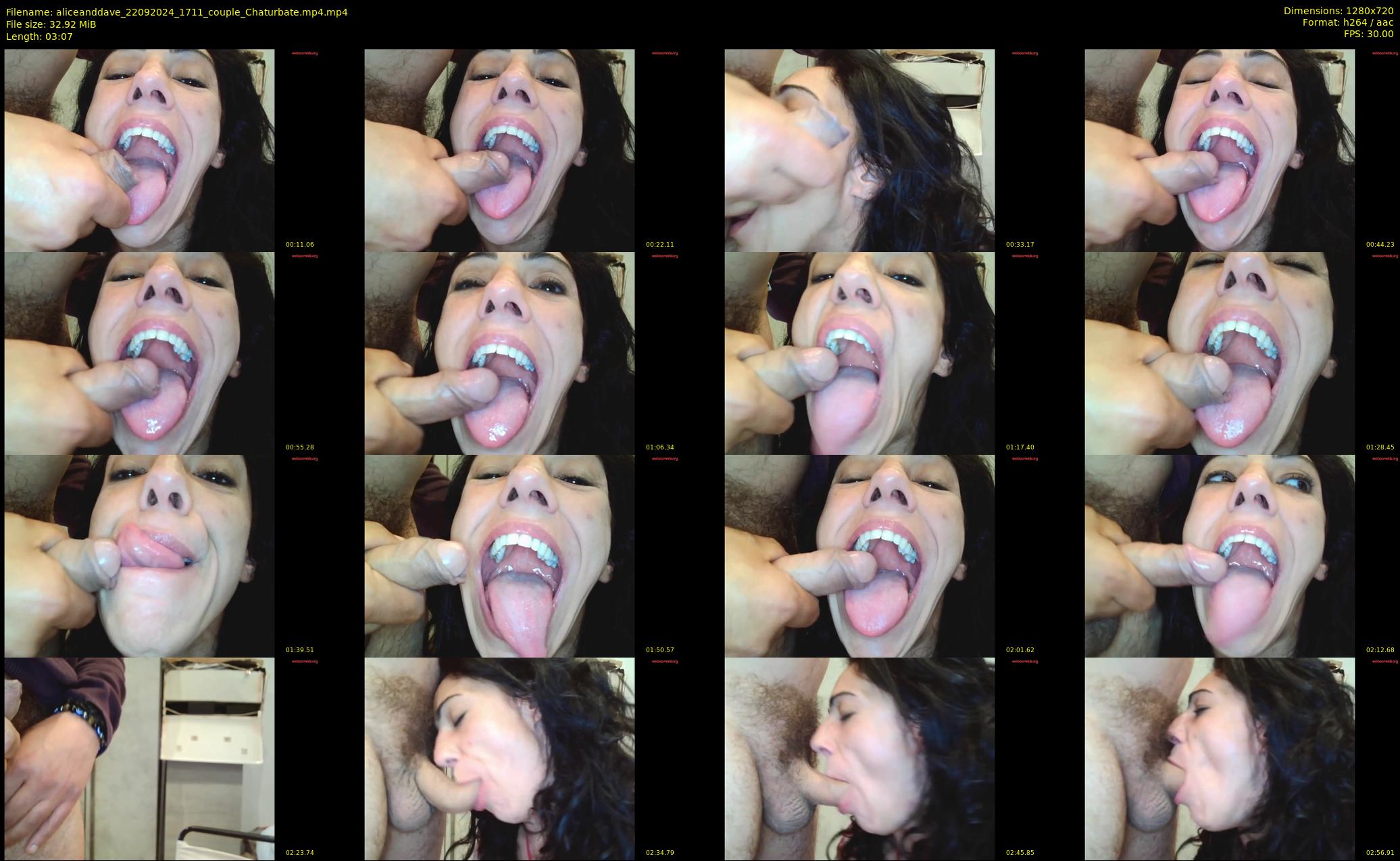 aliceanddave — 4 minute Chaturbate couple cam show recording, 720p, Sep 22, 2024