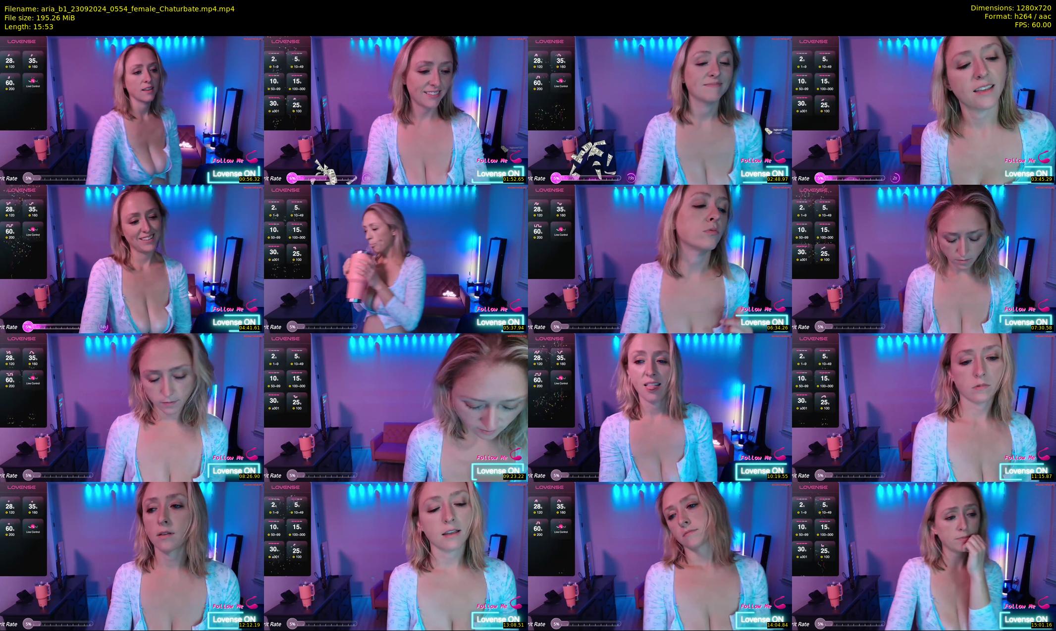 aria_b1 — 16 minute Chaturbate female cam show recording, 720p, Sep 23, 2024